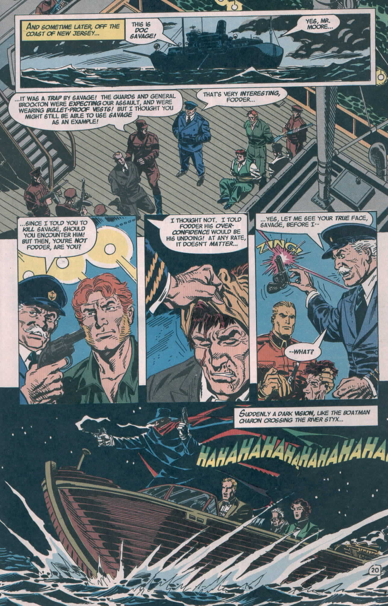 Read online Doc Savage (1988) comic -  Issue #18 - 21