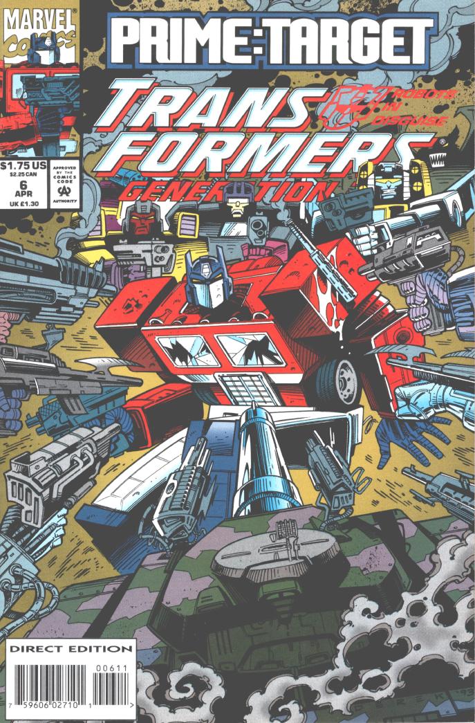 Read online Transformers: Generation 2 comic -  Issue #6 - 1