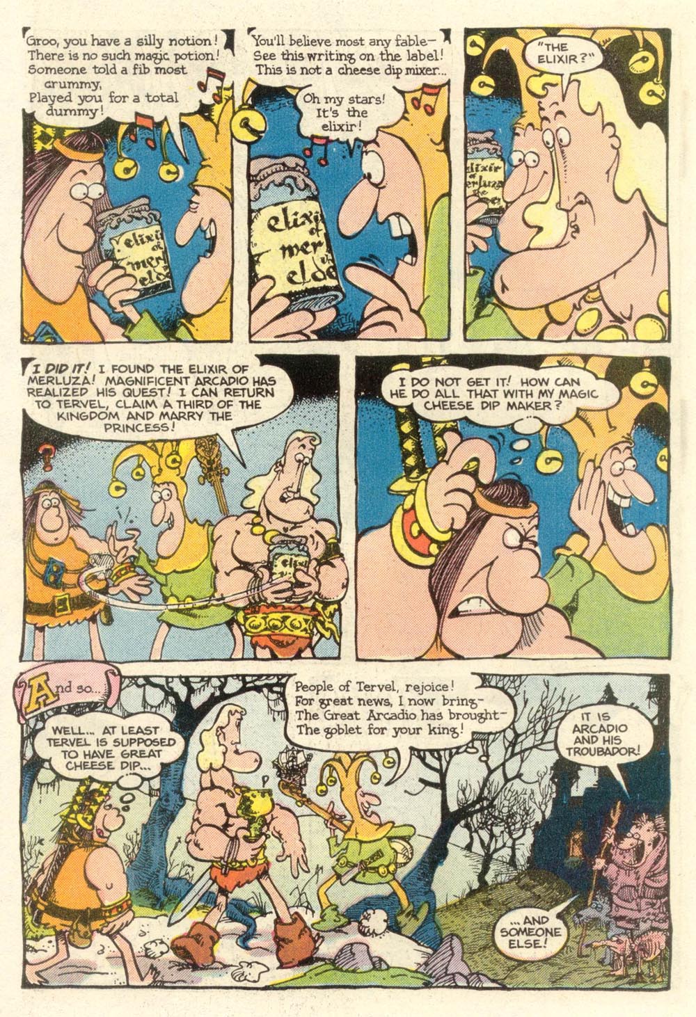 Read online Sergio Aragonés Groo the Wanderer comic -  Issue #11 - 18