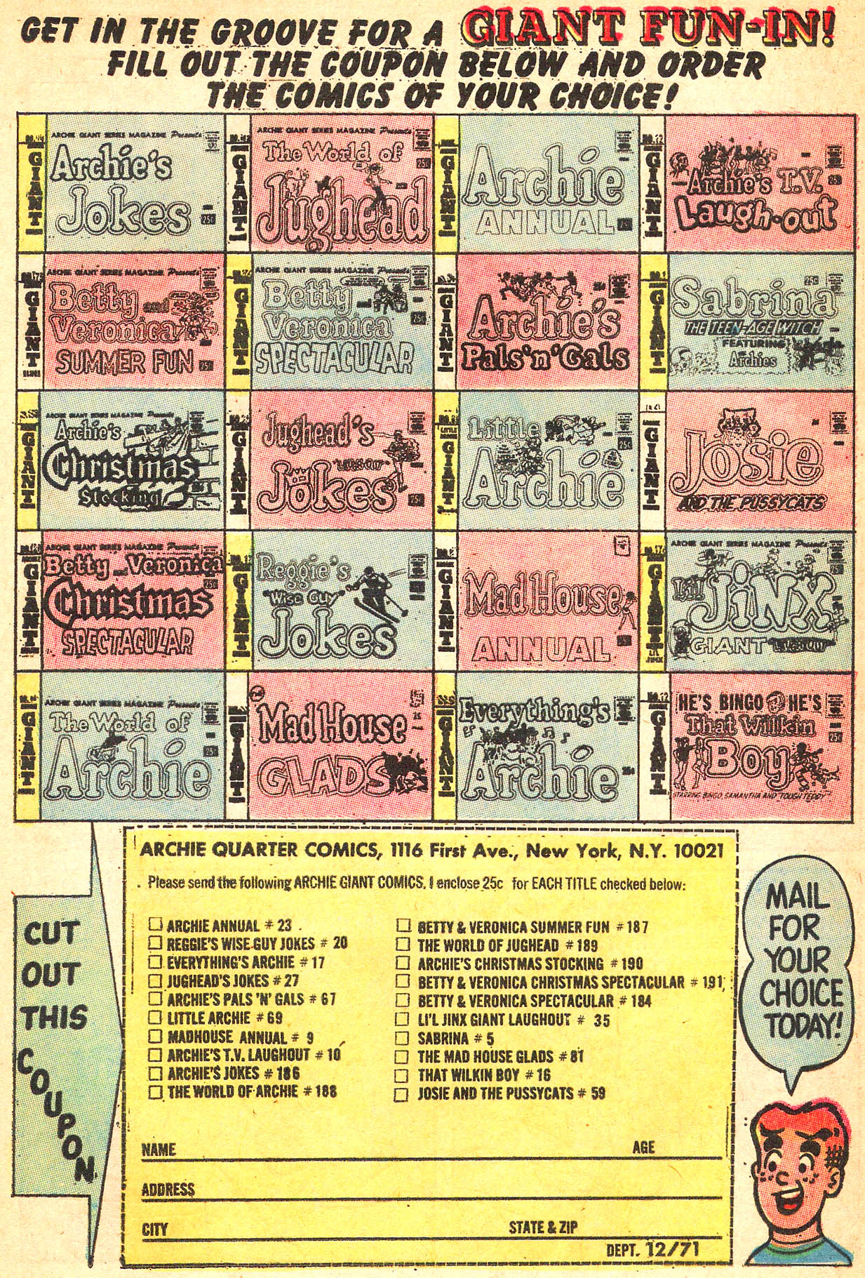 Read online Archie's Pals 'N' Gals (1952) comic -  Issue #67 - 17