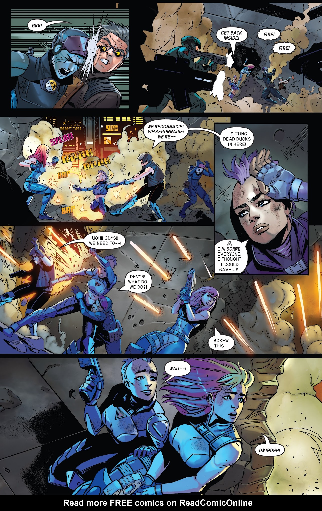 Read online BubbleGun (2017) comic -  Issue #3 - 4