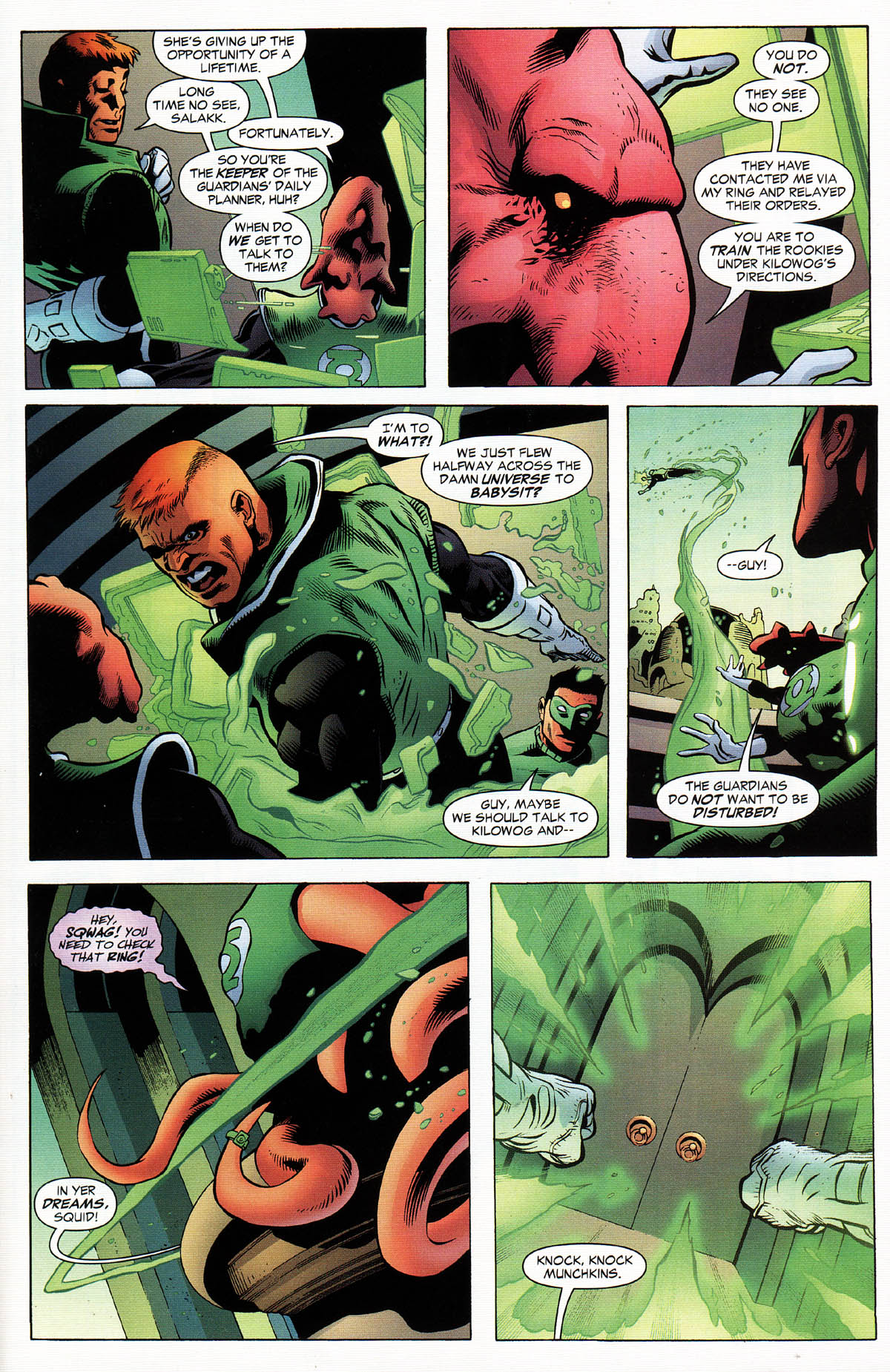 Read online Green Lantern Corps: Recharge comic -  Issue #1 - 20