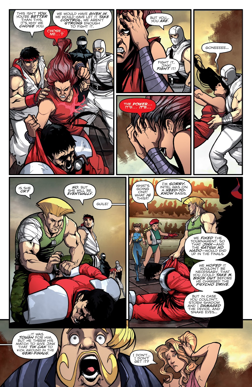 Street Fighter X G.I. Joe issue 5 - Page 13