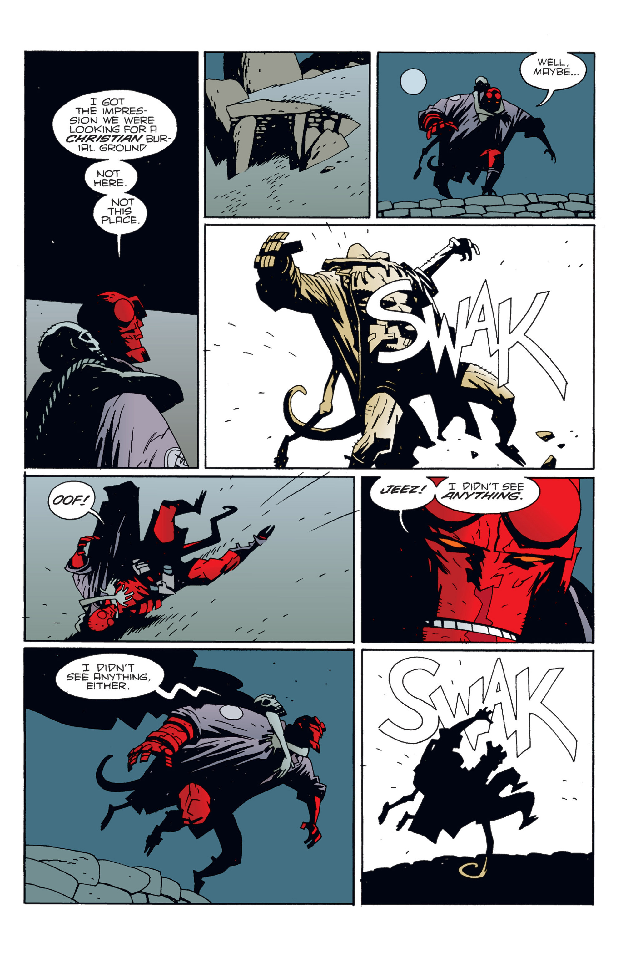 Read online Hellboy comic -  Issue #3 - 22