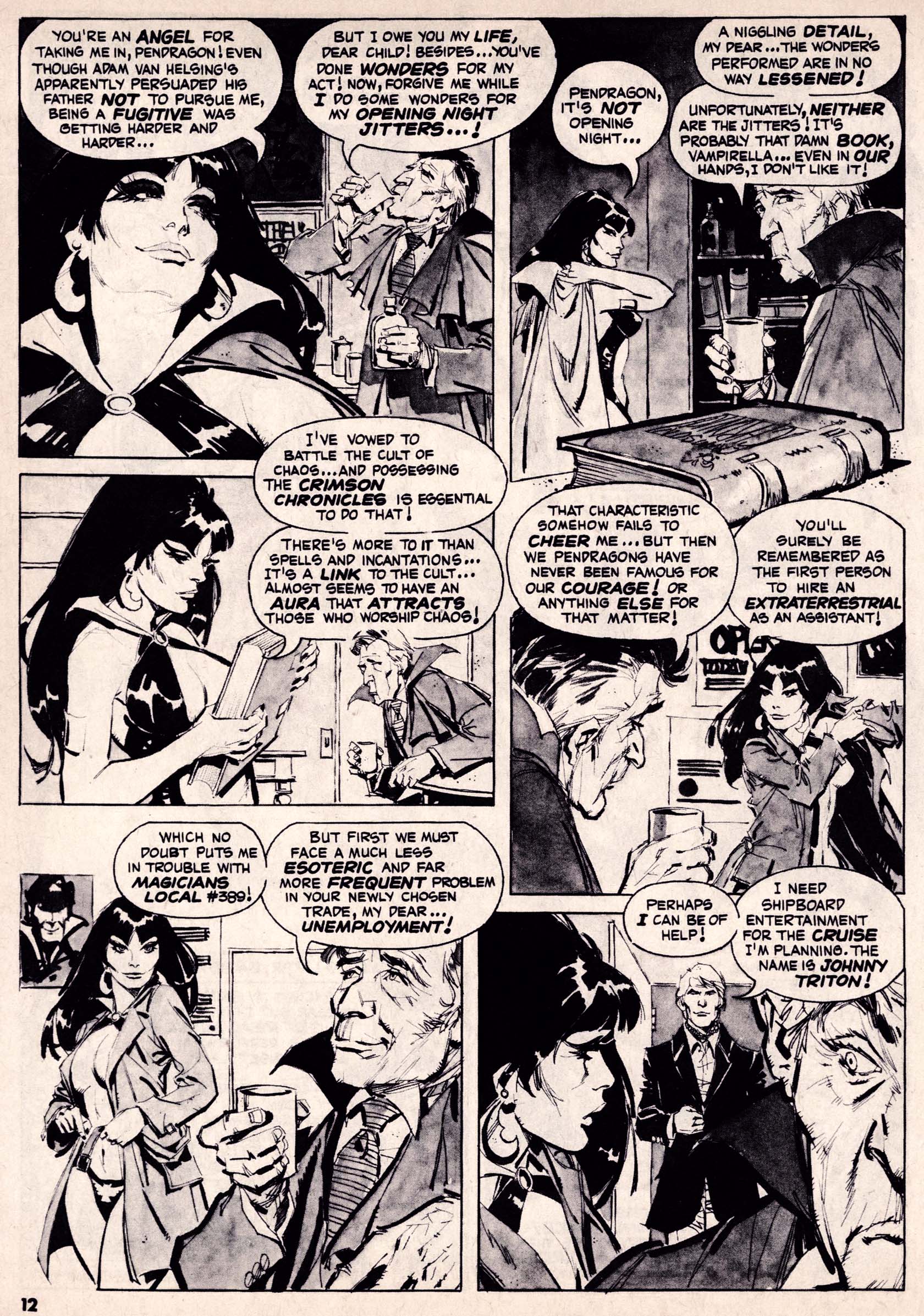 Read online Vampirella (1969) comic -  Issue #13 - 12