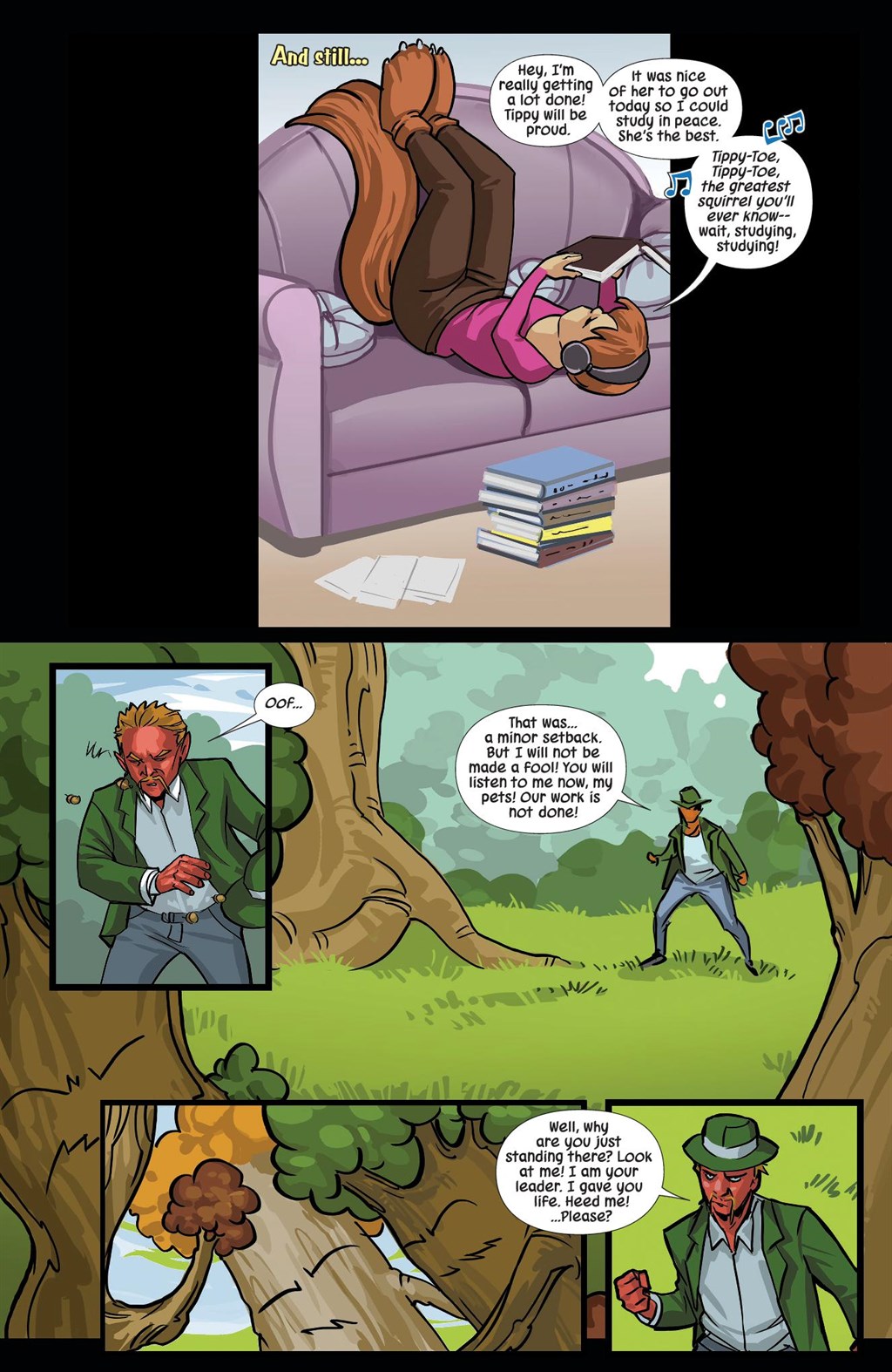 Read online Marvel-Verse: Rocket & Groot comic -  Issue # TPB - 111