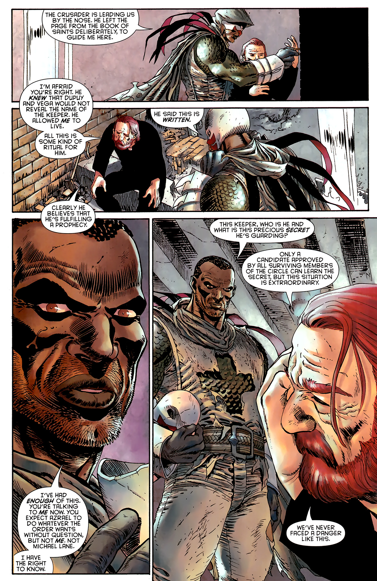 Read online Azrael (2009) comic -  Issue #11 - 13
