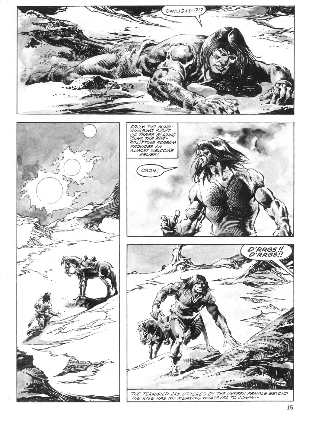 Read online The Savage Sword Of Conan comic -  Issue #93 - 15
