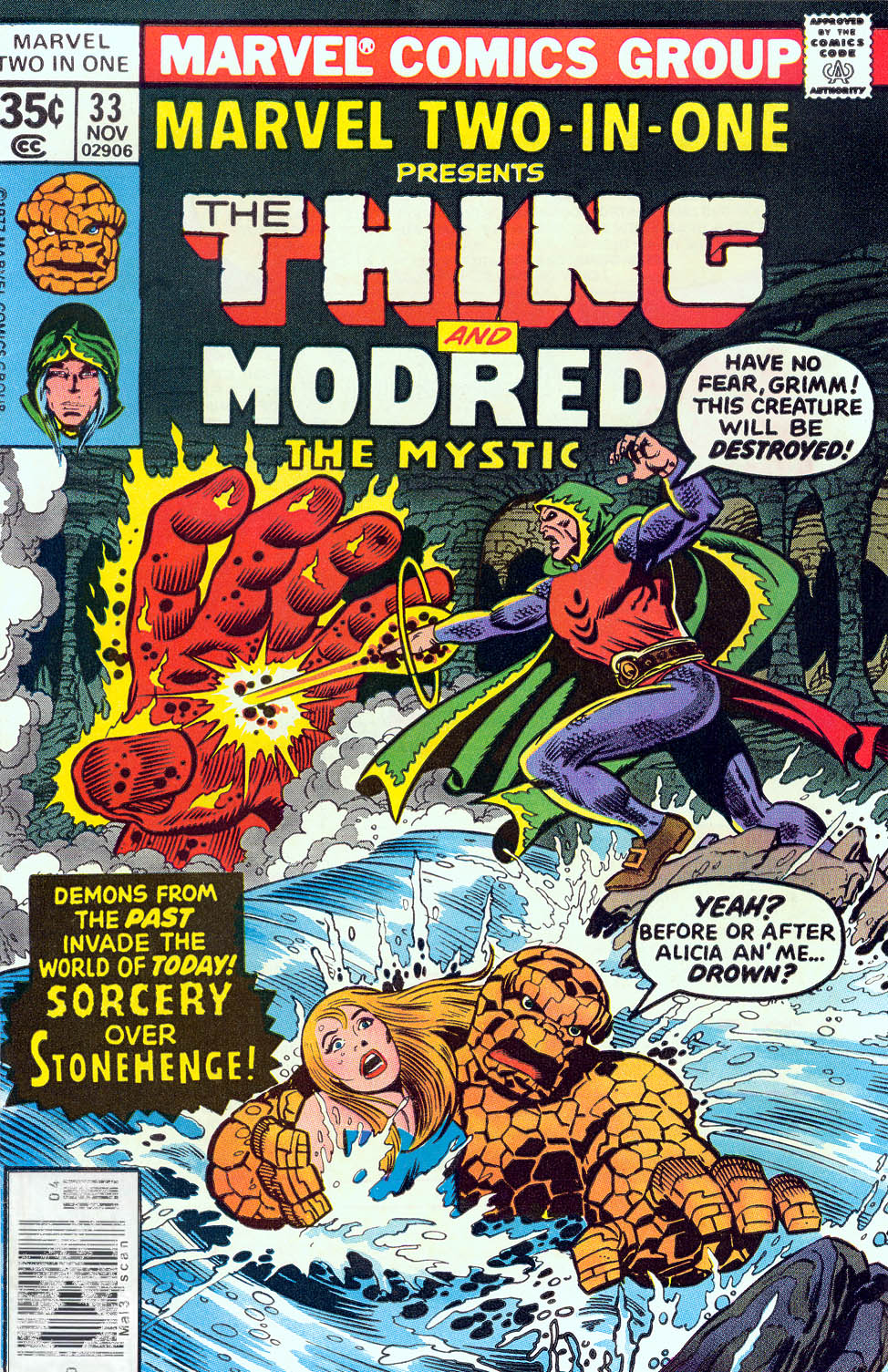 Marvel Two-In-One (1974) issue 33 - Page 1
