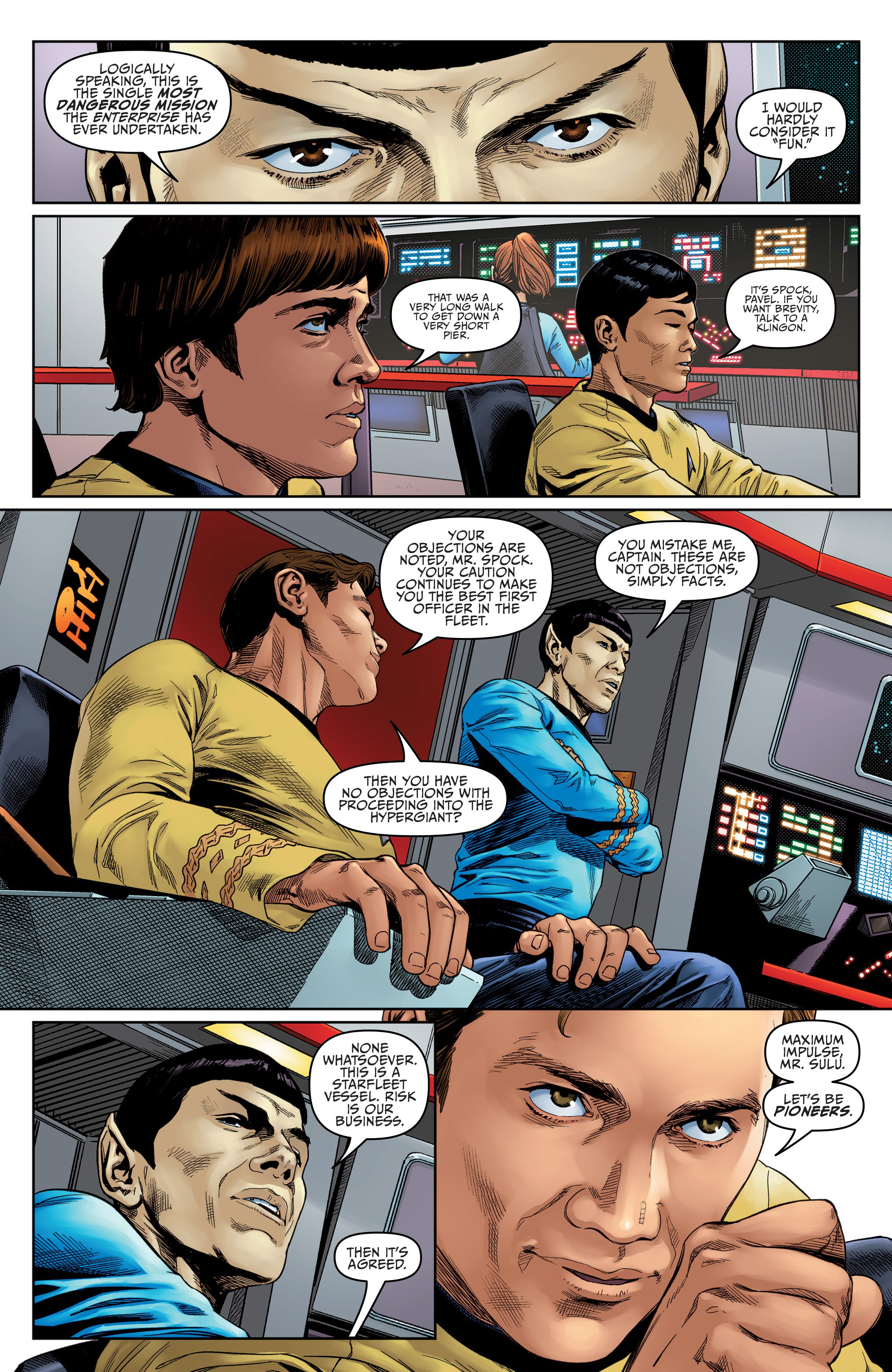 Read online Star Trek: Year Five comic -  Issue #1 - 6