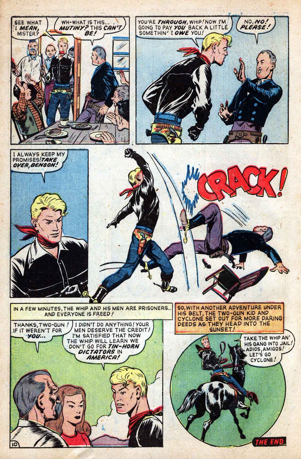 Read online Wild Western comic -  Issue #6 - 12