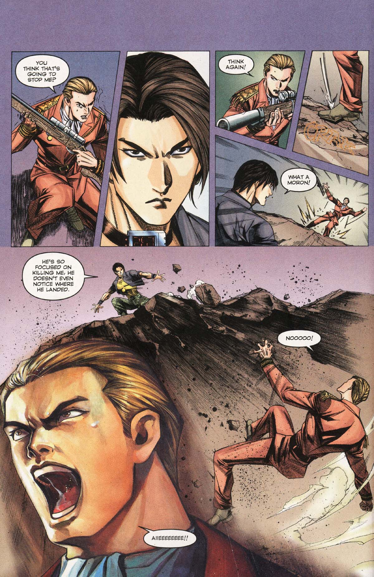 Read online Resident Evil Code: Veronica comic -  Issue #3 - 7