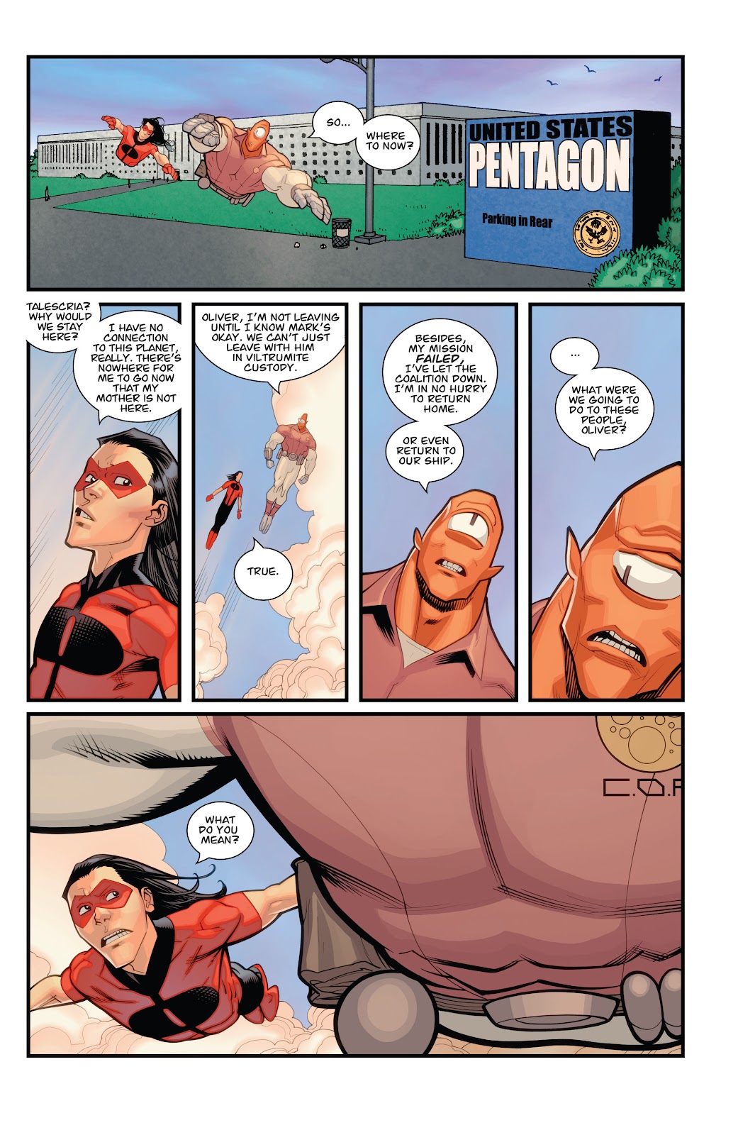 Invincible (2003) issue TPB 16 - Family Ties - Page 114
