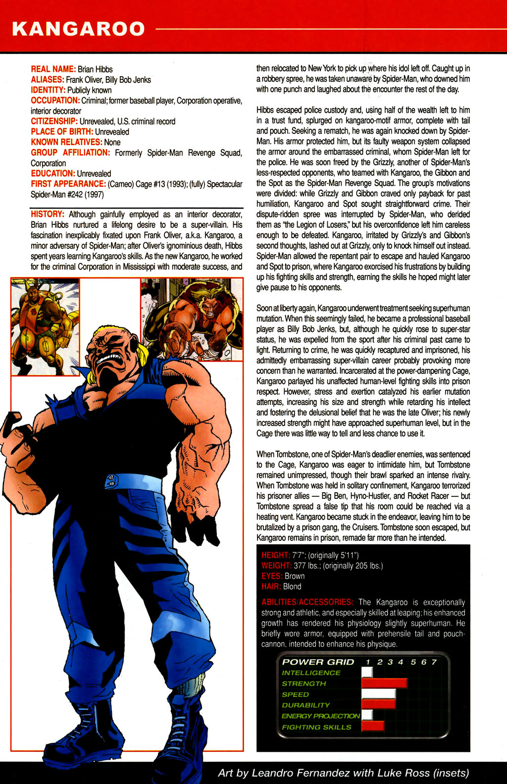 Read online All-New Official Handbook of the Marvel Universe A to Z comic -  Issue #6 - 7