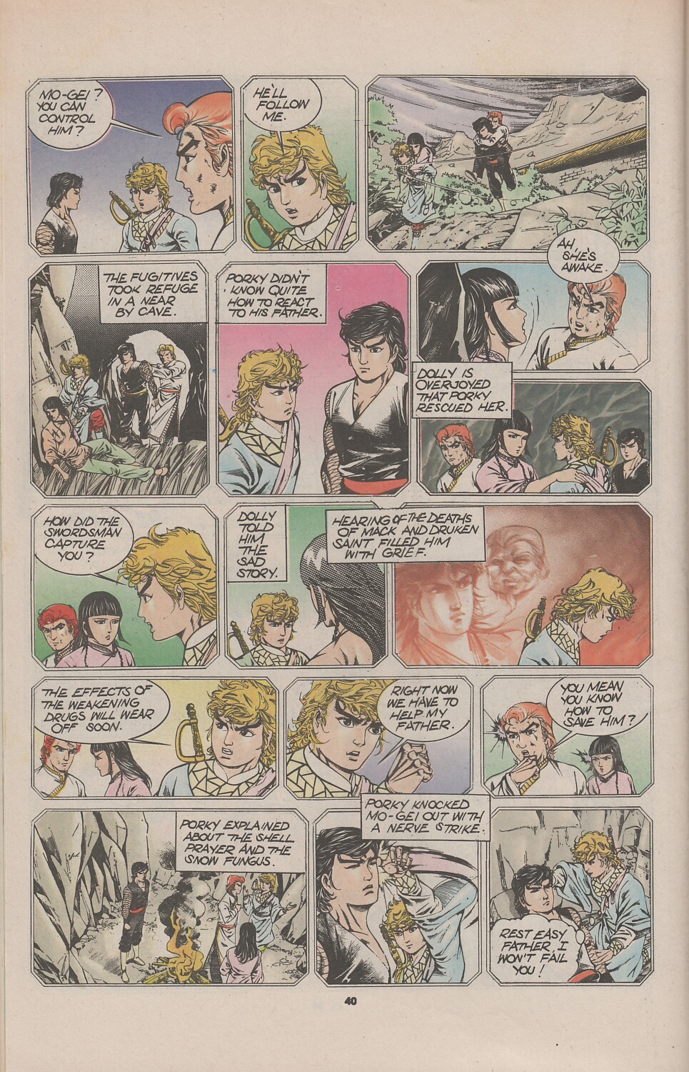 Read online Drunken Fist comic -  Issue #29 - 40