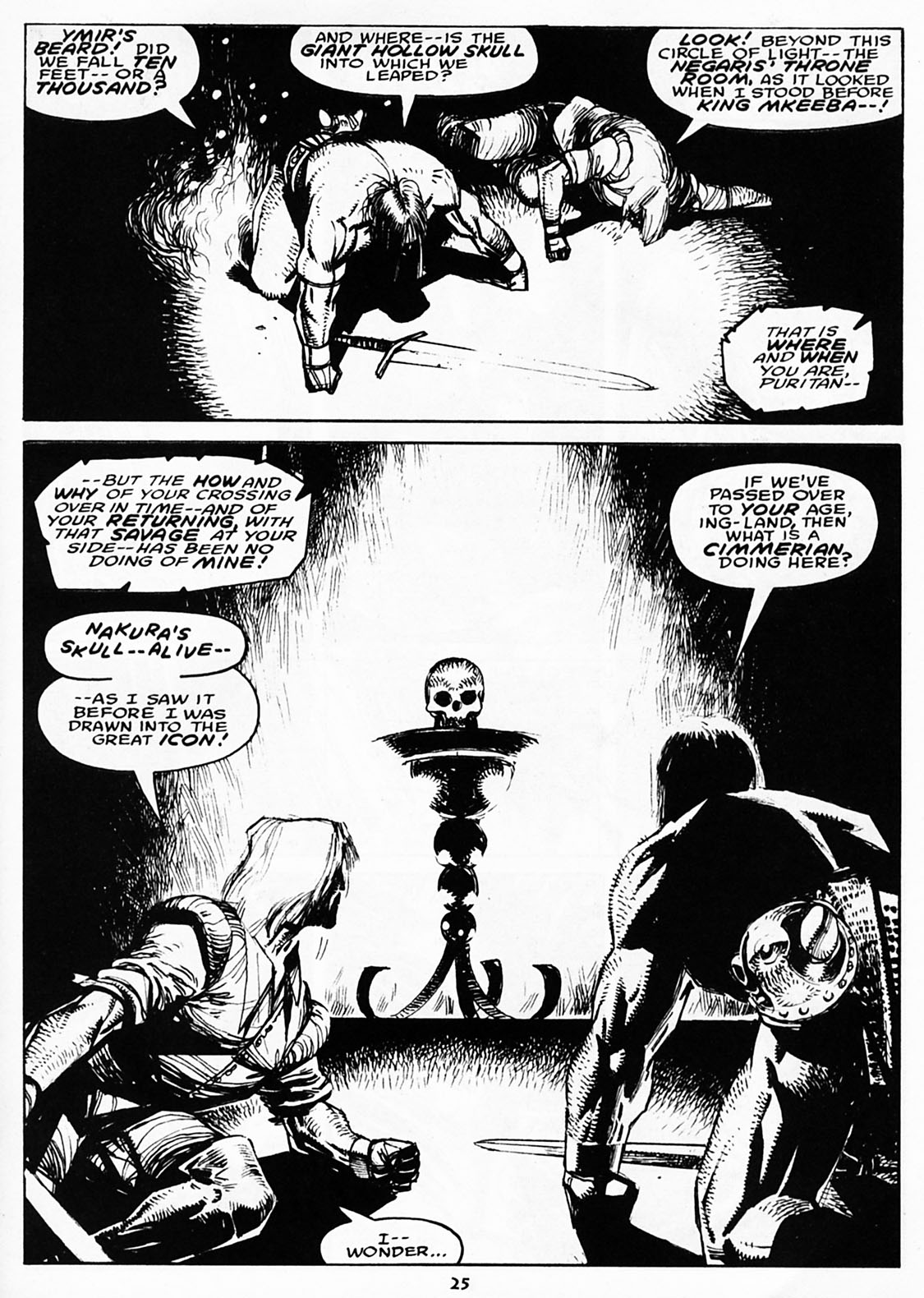 Read online The Savage Sword Of Conan comic -  Issue #220 - 26