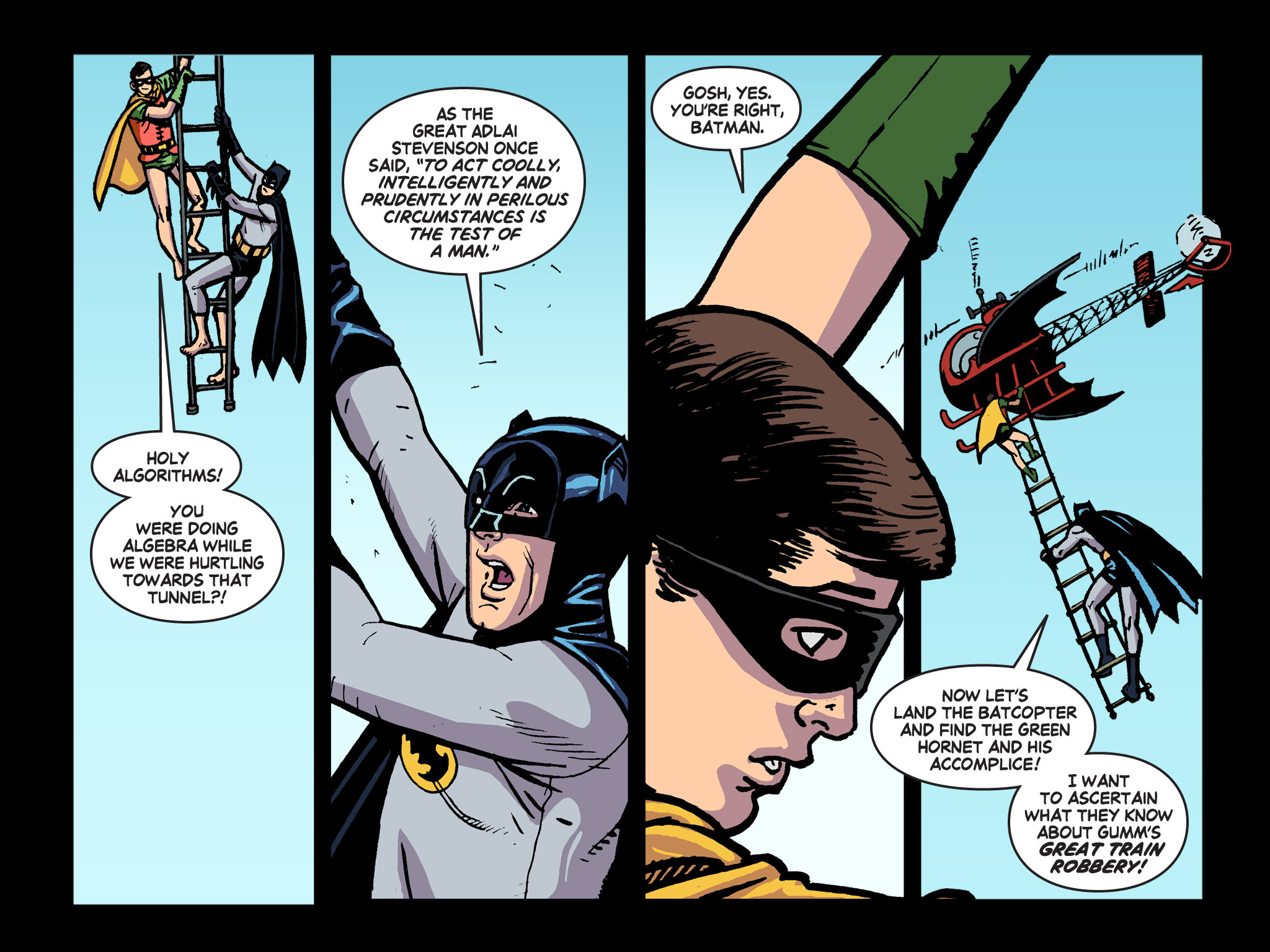 Read online Batman '66 Meets the Green Hornet [II] comic -  Issue #3 - 32