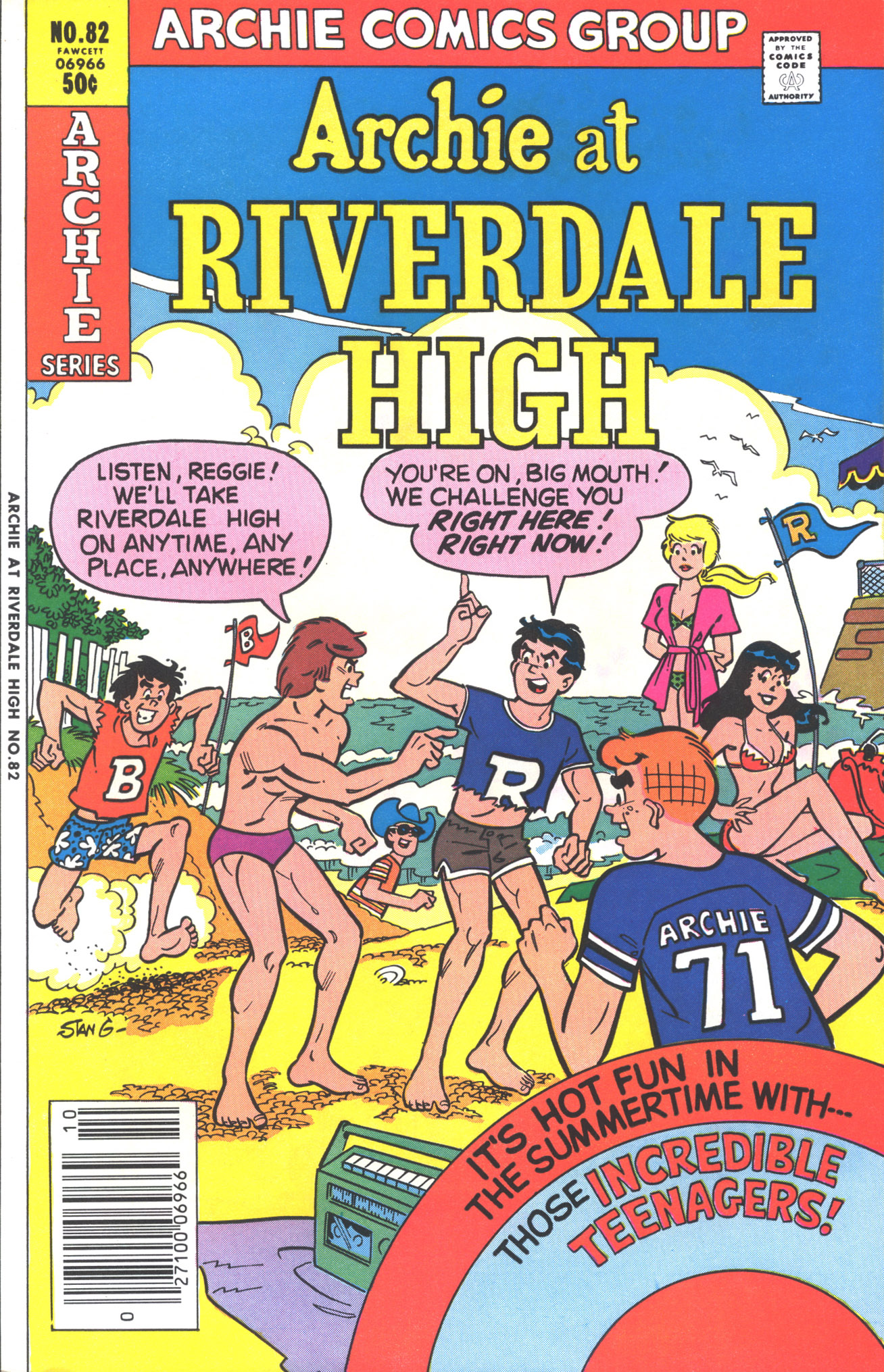 Read online Archie at Riverdale High (1972) comic -  Issue #82 - 1