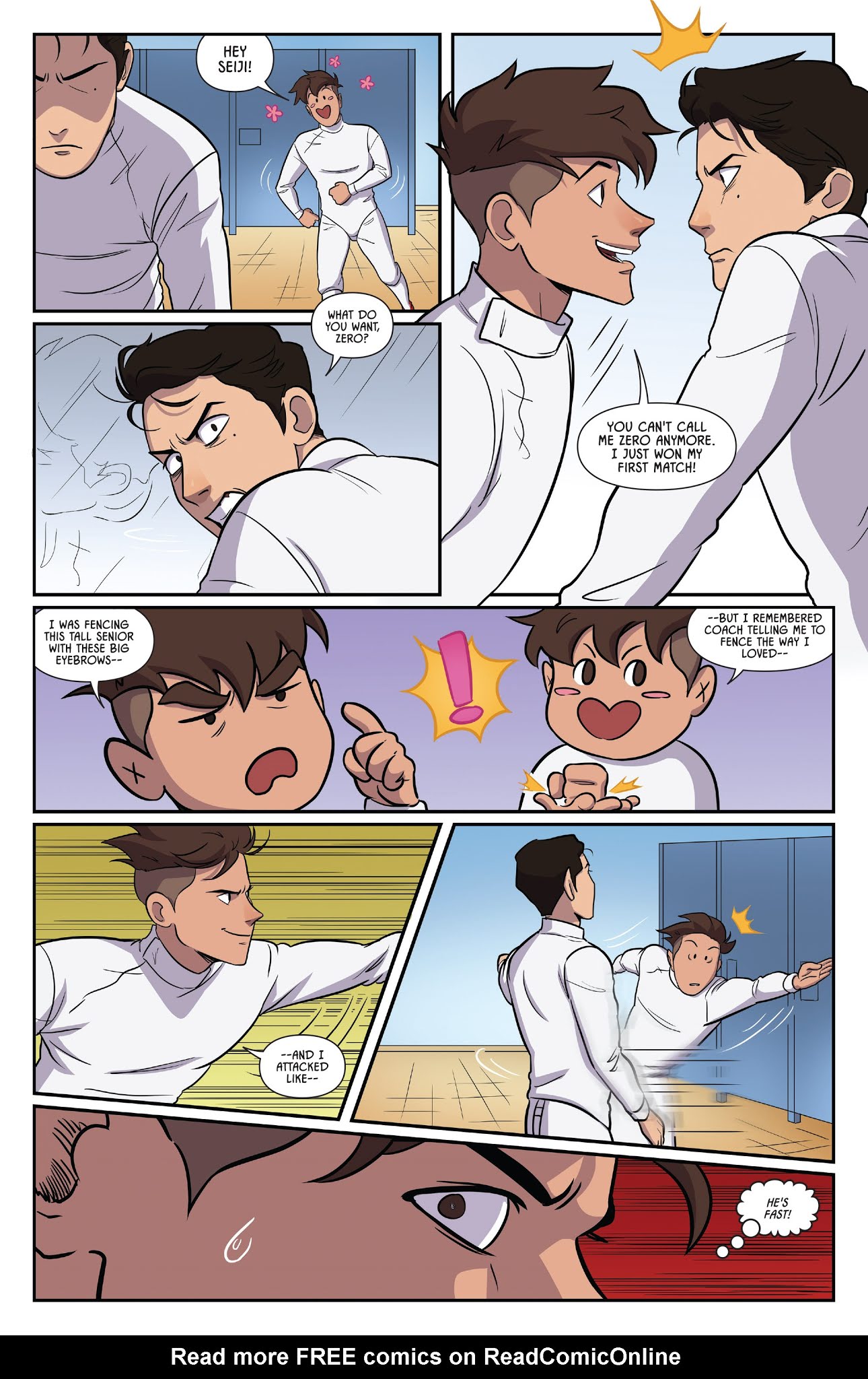 Read online Fence comic -  Issue #6 - 18