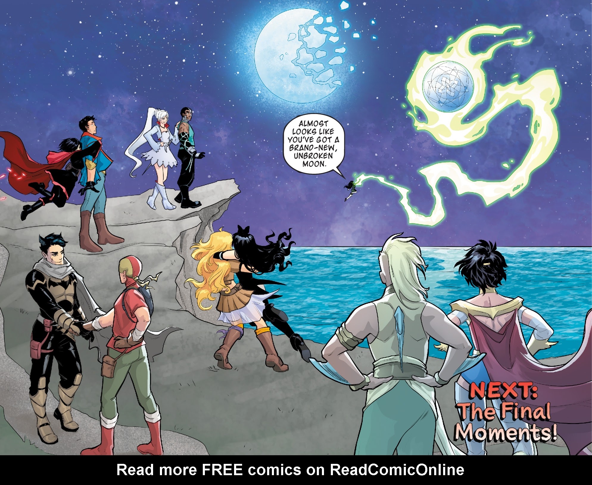 Read online RWBY/Justice League comic -  Issue #13 - 23