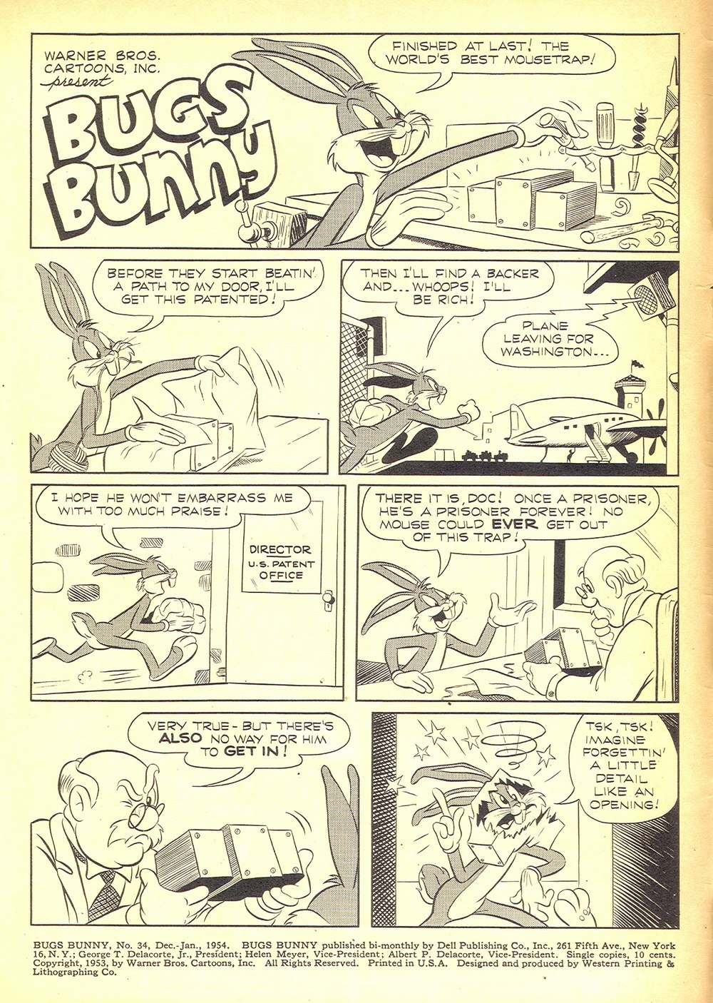 Bugs Bunny Issue #34 #8 - English 2