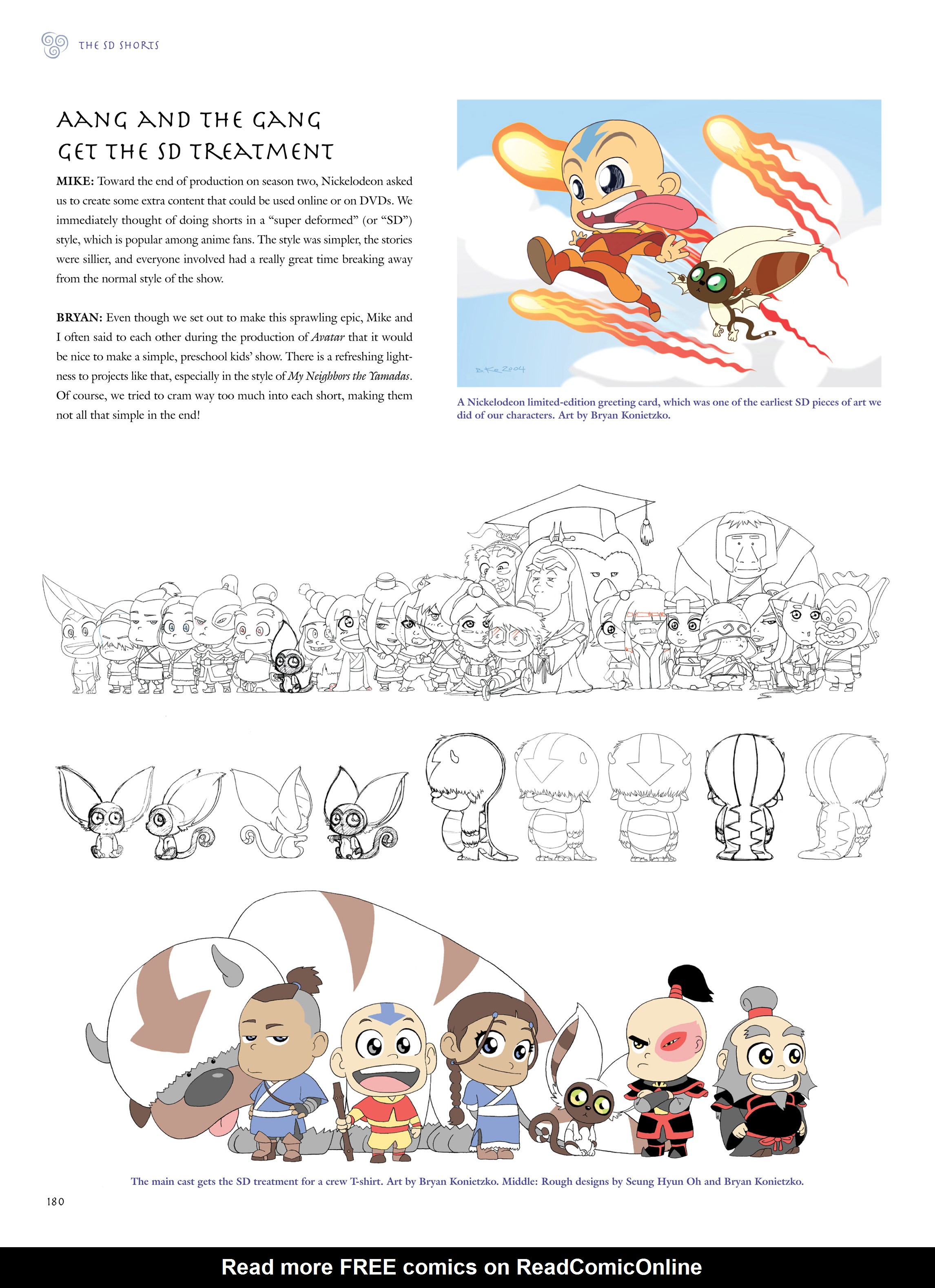 Read online Avatar: The Last Airbender - The Art of the Animated Series comic -  Issue # TPB (Part 2) - 77