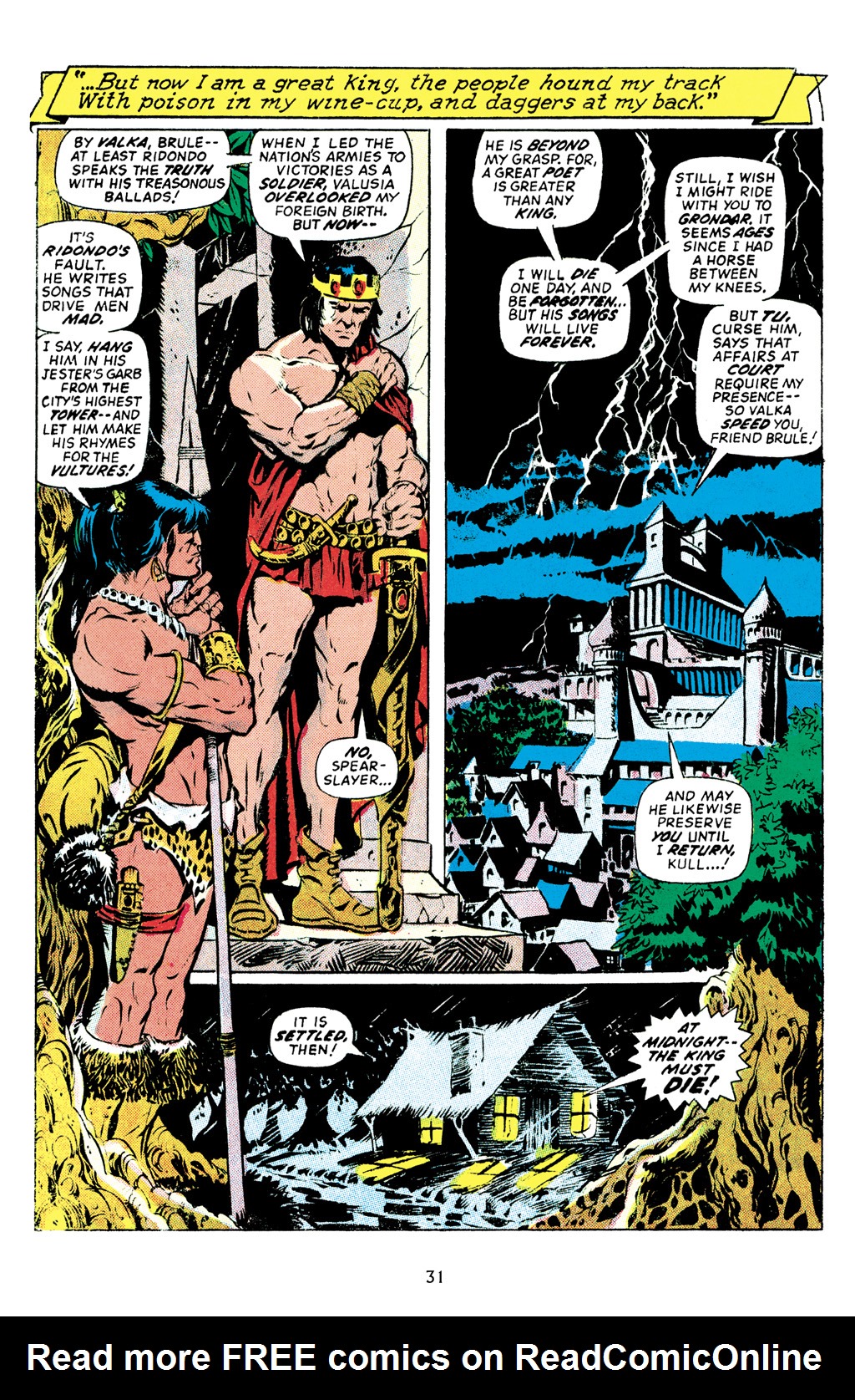 Read online The Chronicles of Kull comic -  Issue # TPB 2 (Part 1) - 32