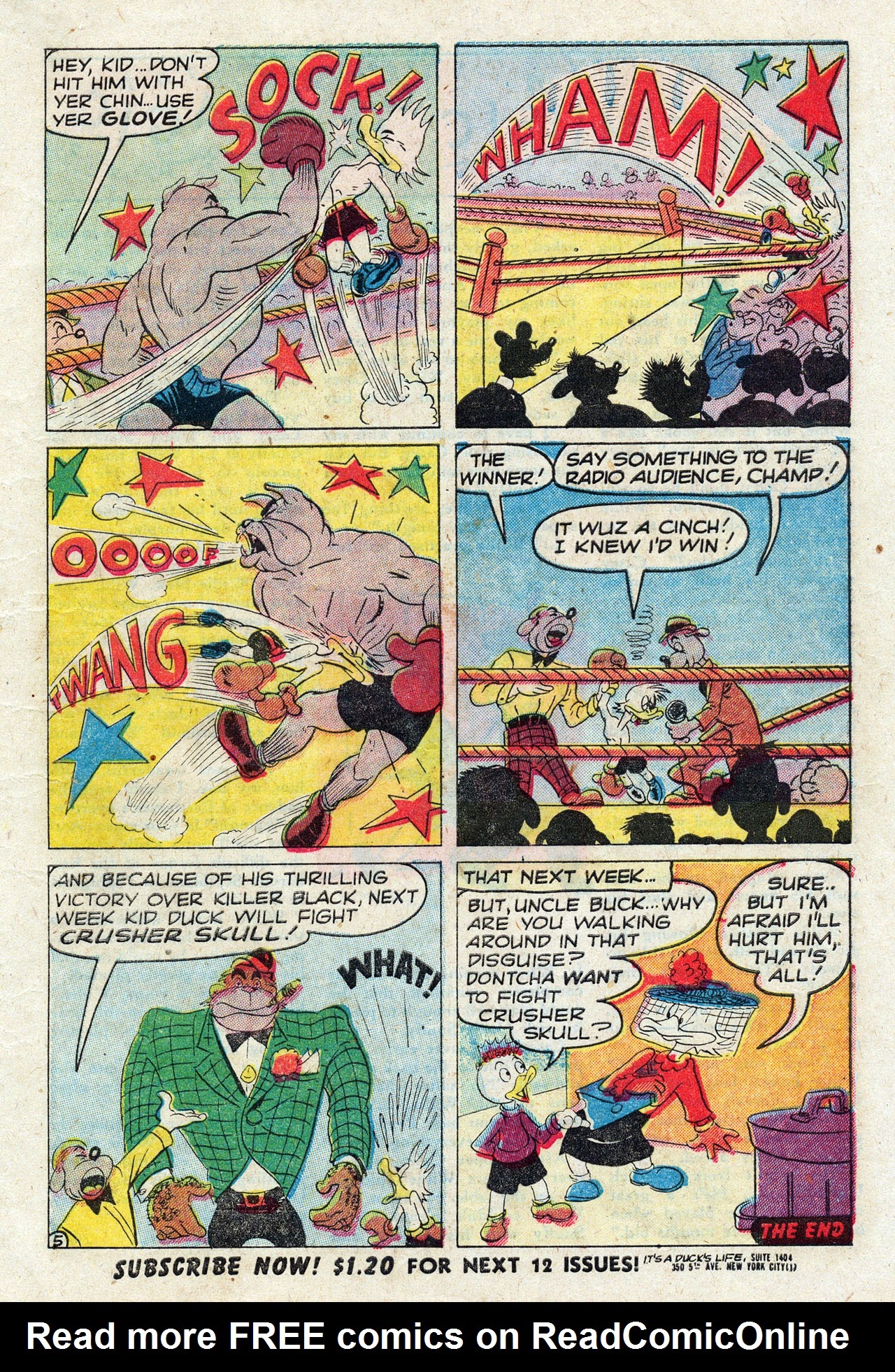 Read online It's A Duck's Life comic -  Issue #8 - 7