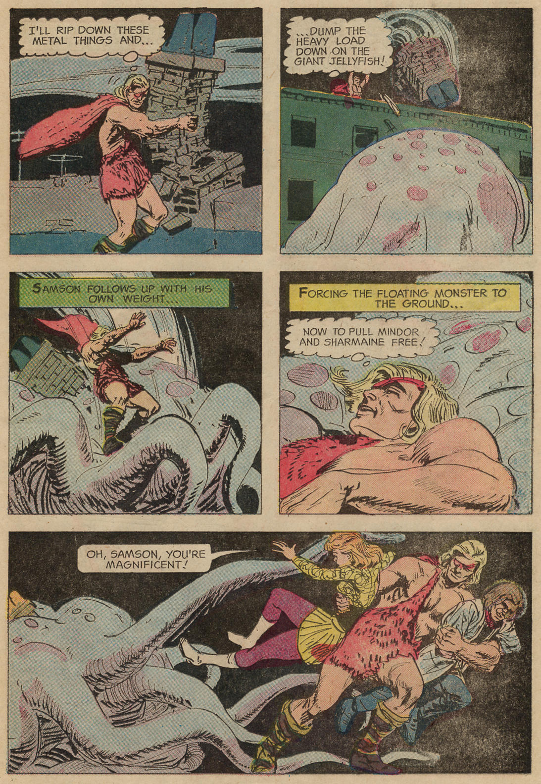 Read online Mighty Samson (1964) comic -  Issue #13 - 21