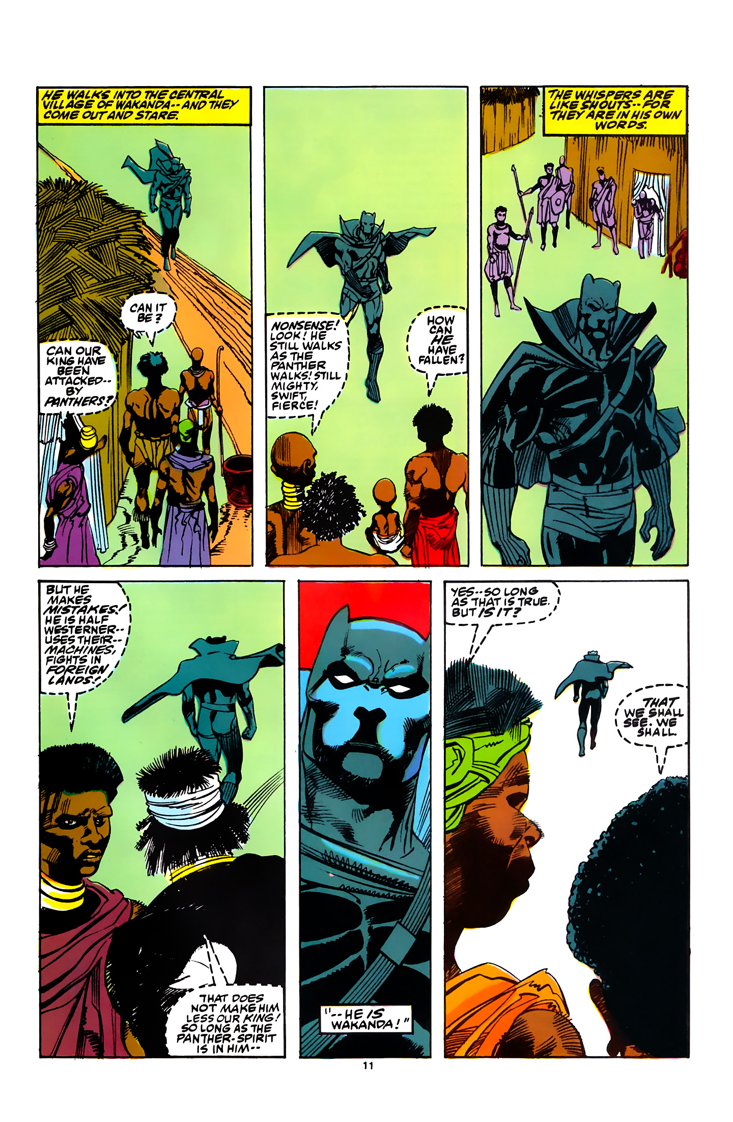 Read online Black Panther (1988) comic -  Issue #1 - 9