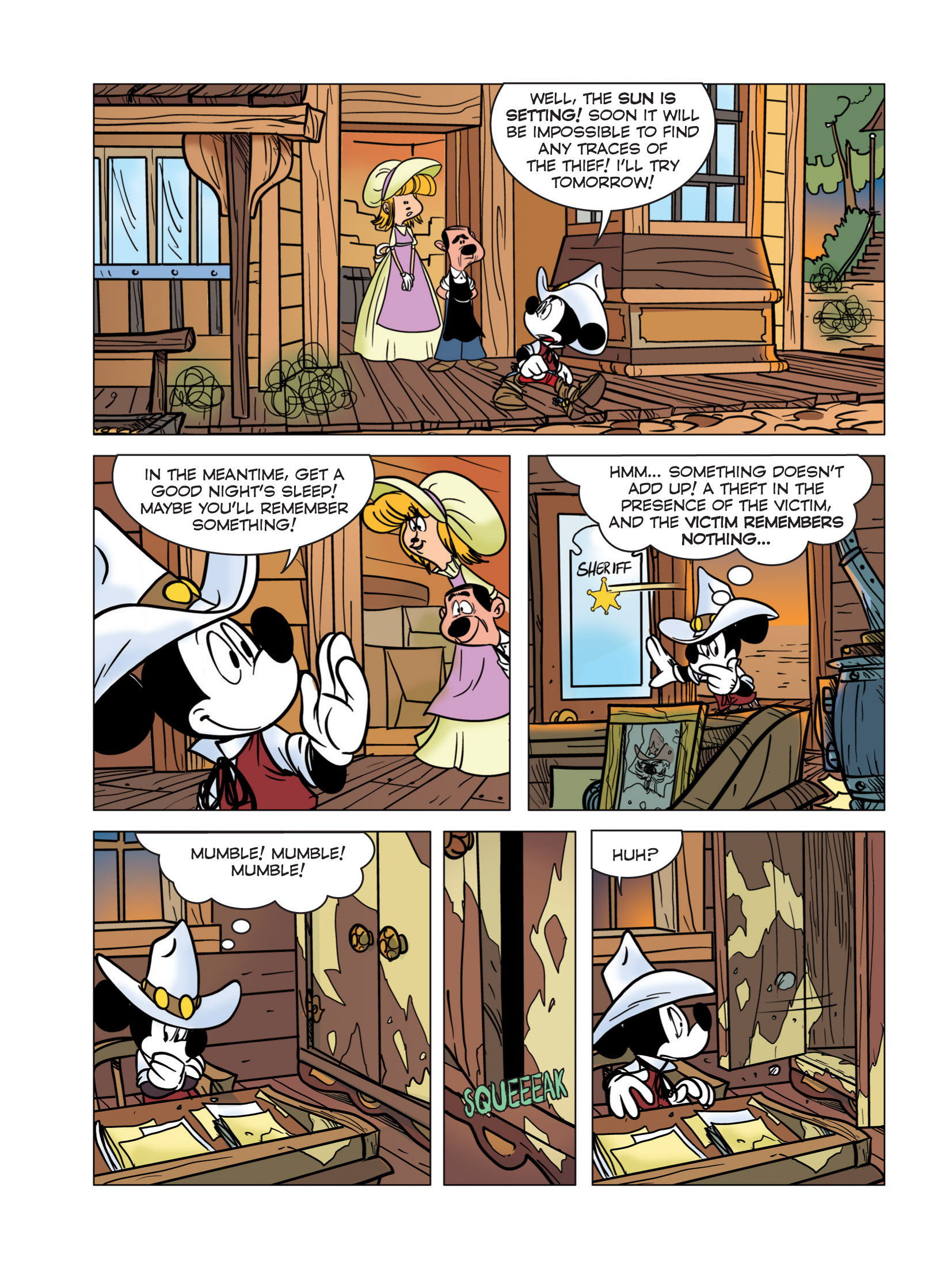Read online Weird West Mickey: The Trick of Memory Lost comic -  Issue # Full - 6