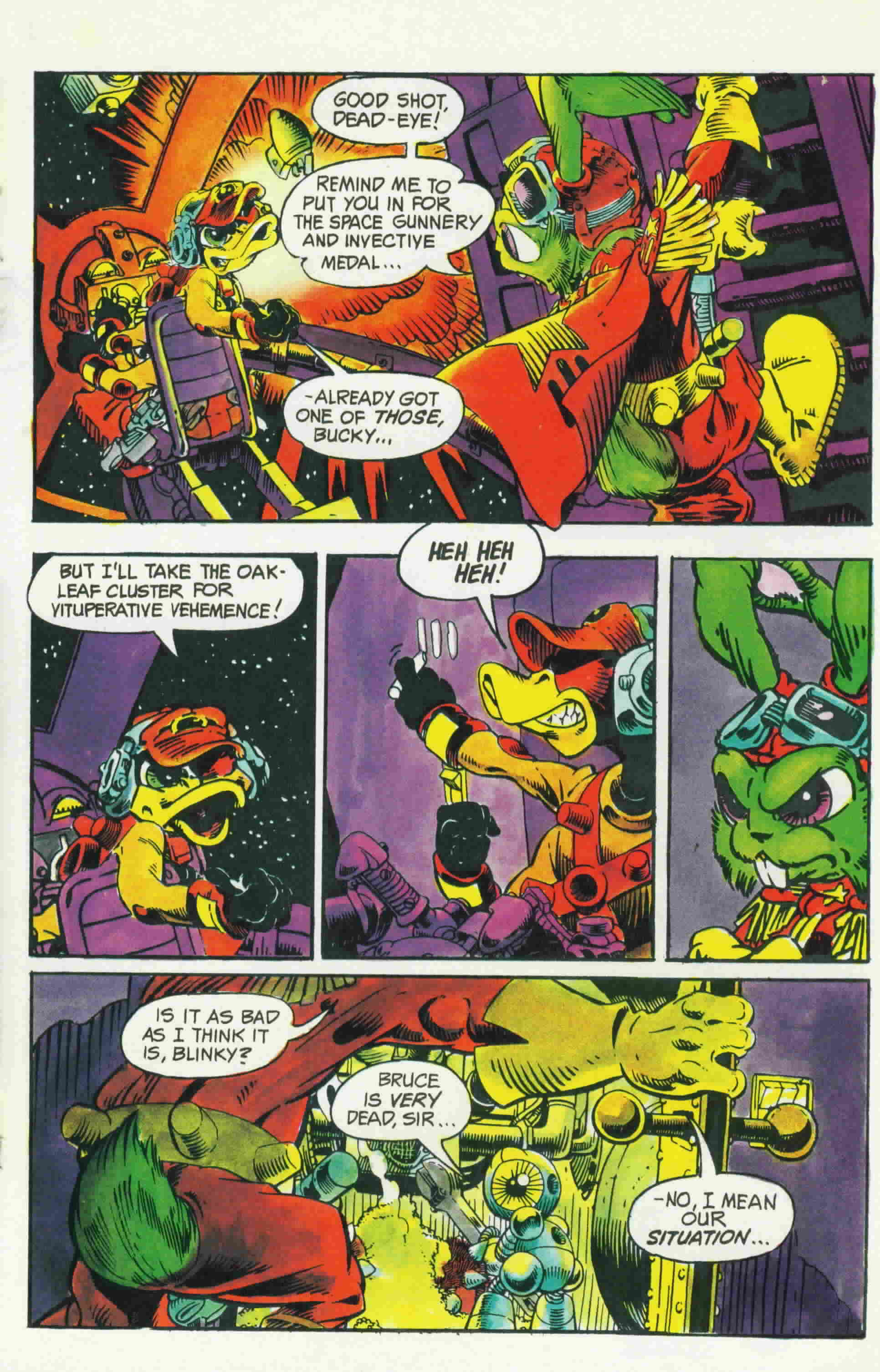 Read online Bucky O'Hare (1991) comic -  Issue #1 - 20