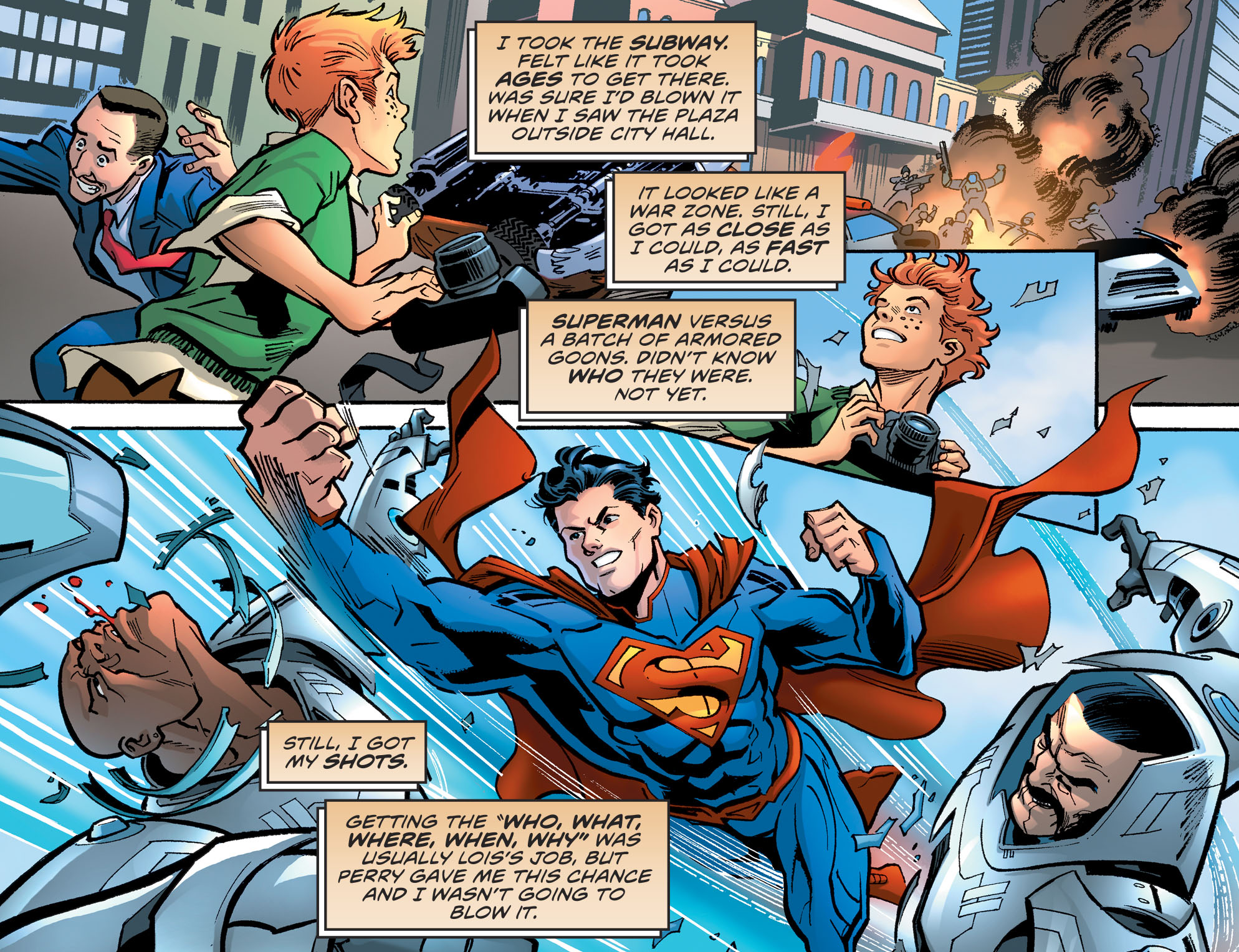 Read online The Death of Superman (2018) comic -  Issue #5 - 9