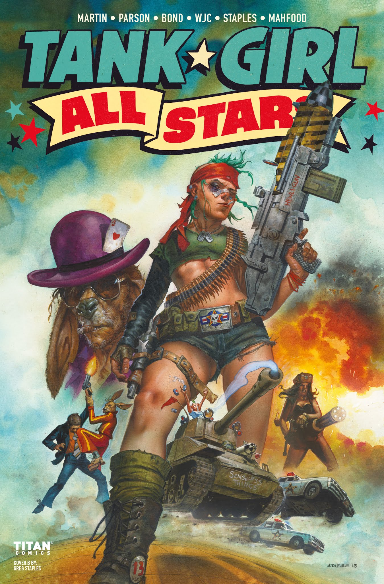Read online Tank Girl: All Stars comic -  Issue #4 - 2