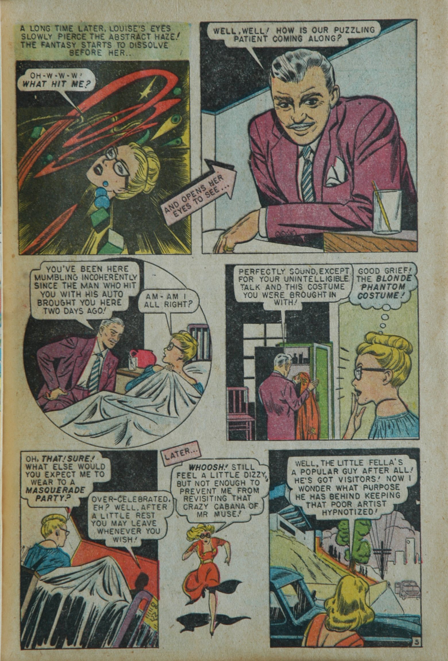 Read online Blonde Phantom Comics comic -  Issue #20 - 29