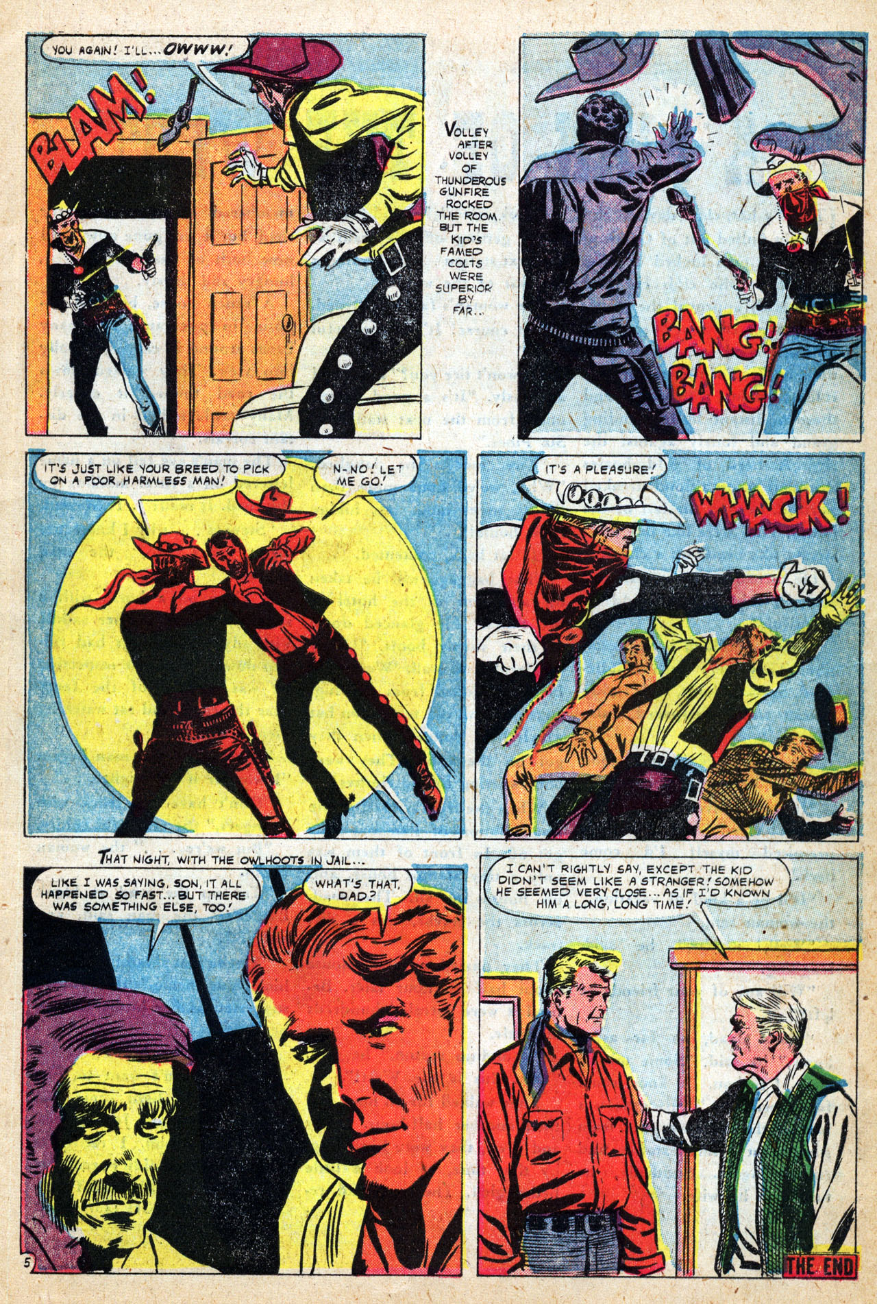 Read online The Outlaw Kid (1954) comic -  Issue #19 - 7