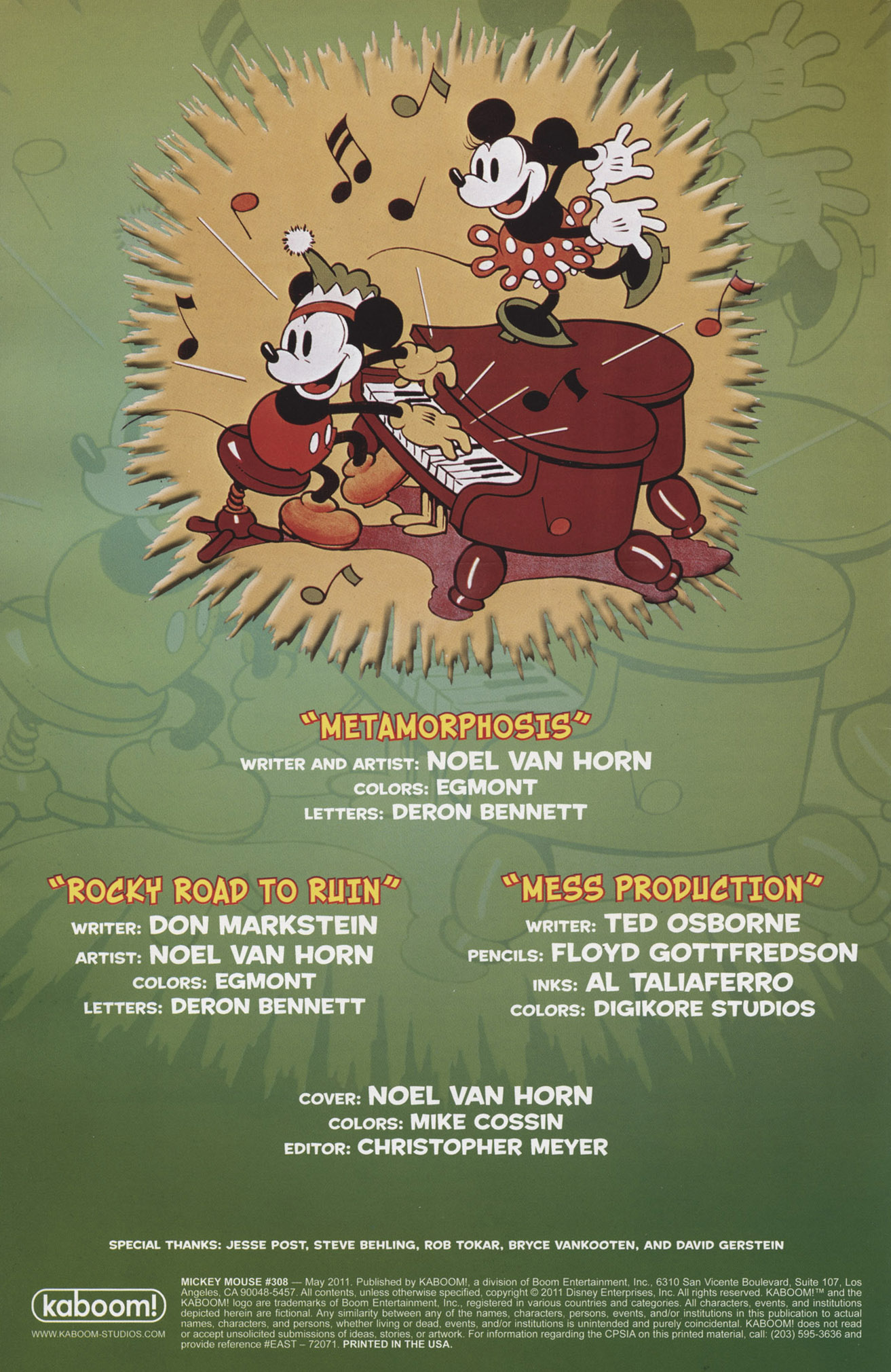 Read online Mickey Mouse (2011) comic -  Issue #308 - 2