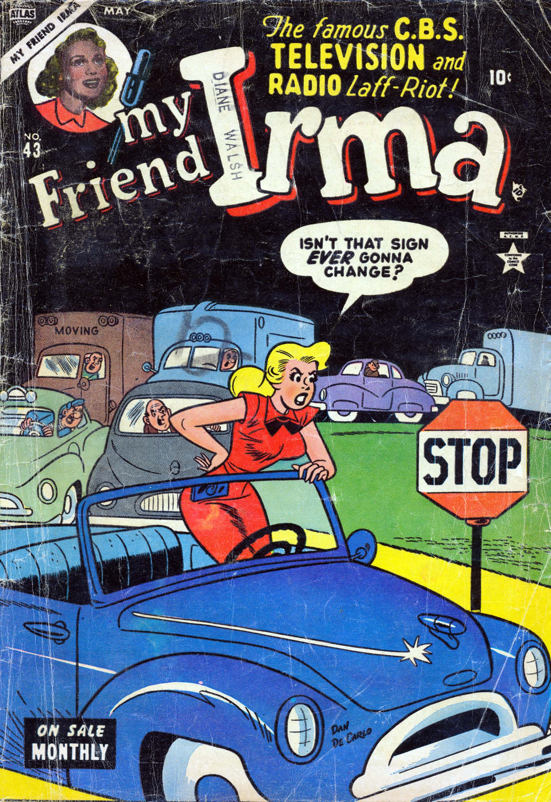 Read online My Friend Irma comic -  Issue #43 - 1