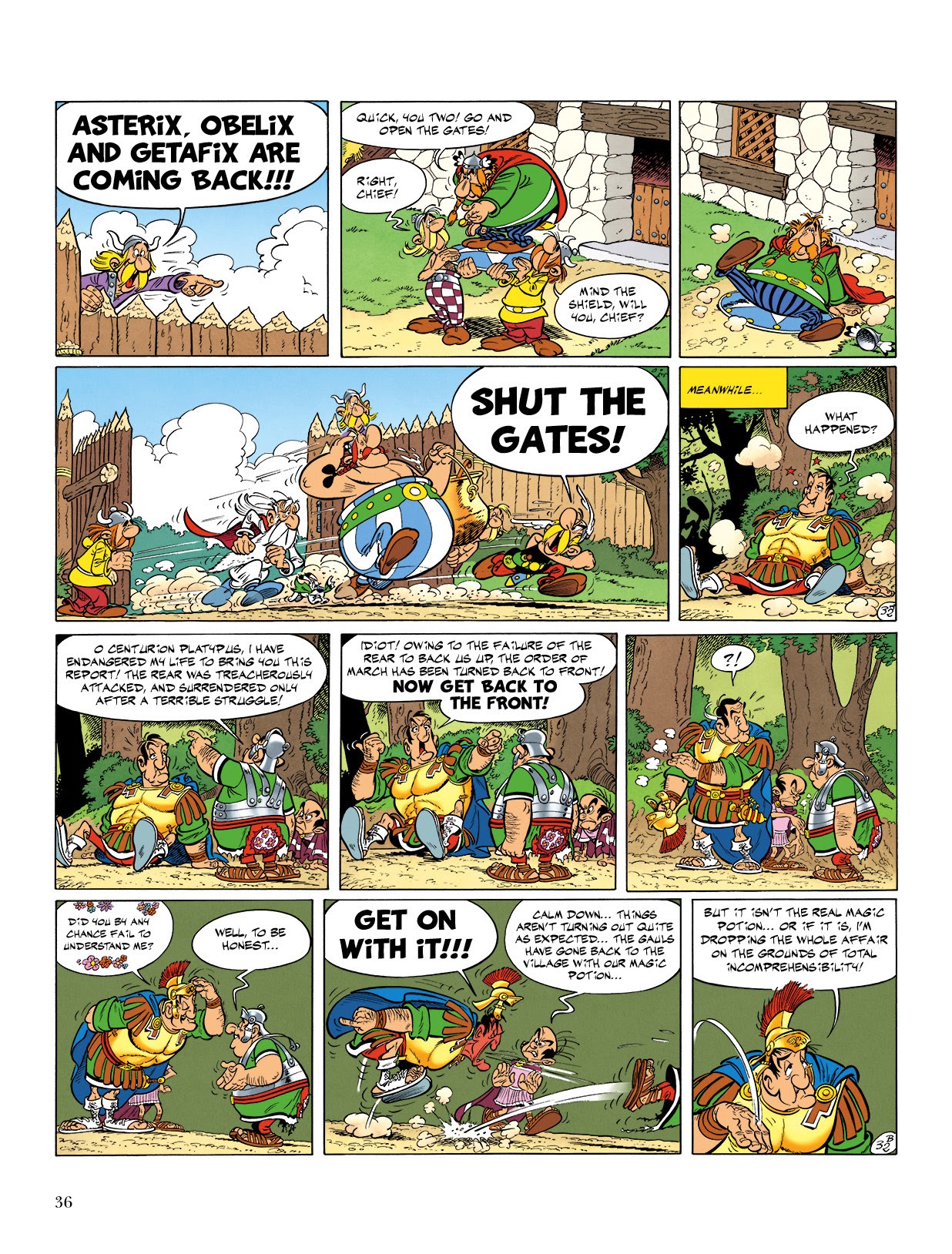 Read online Asterix comic -  Issue #15 - 37