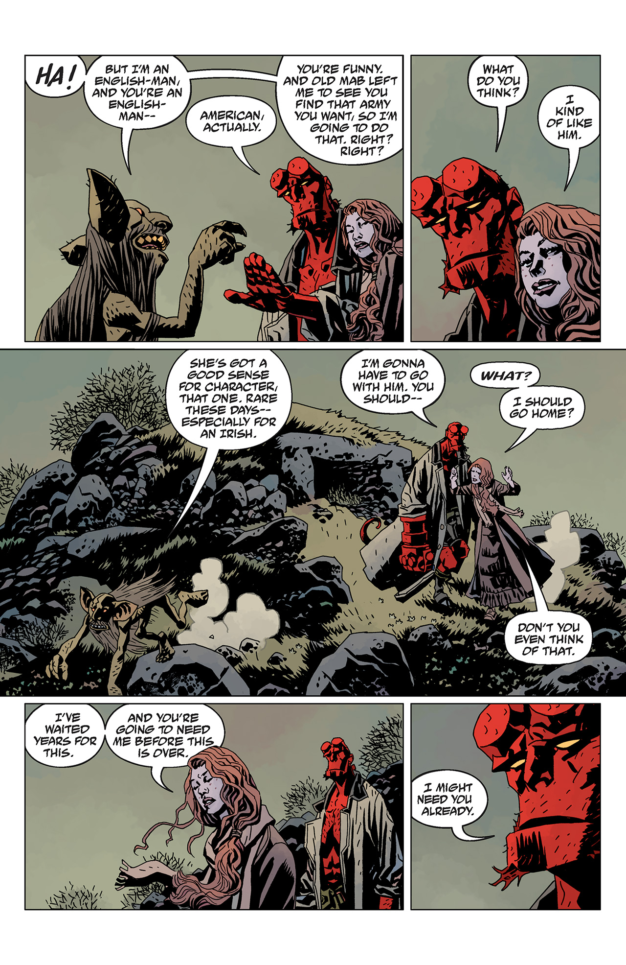 Hellboy: The Wild Hunt chapter 4 page 7