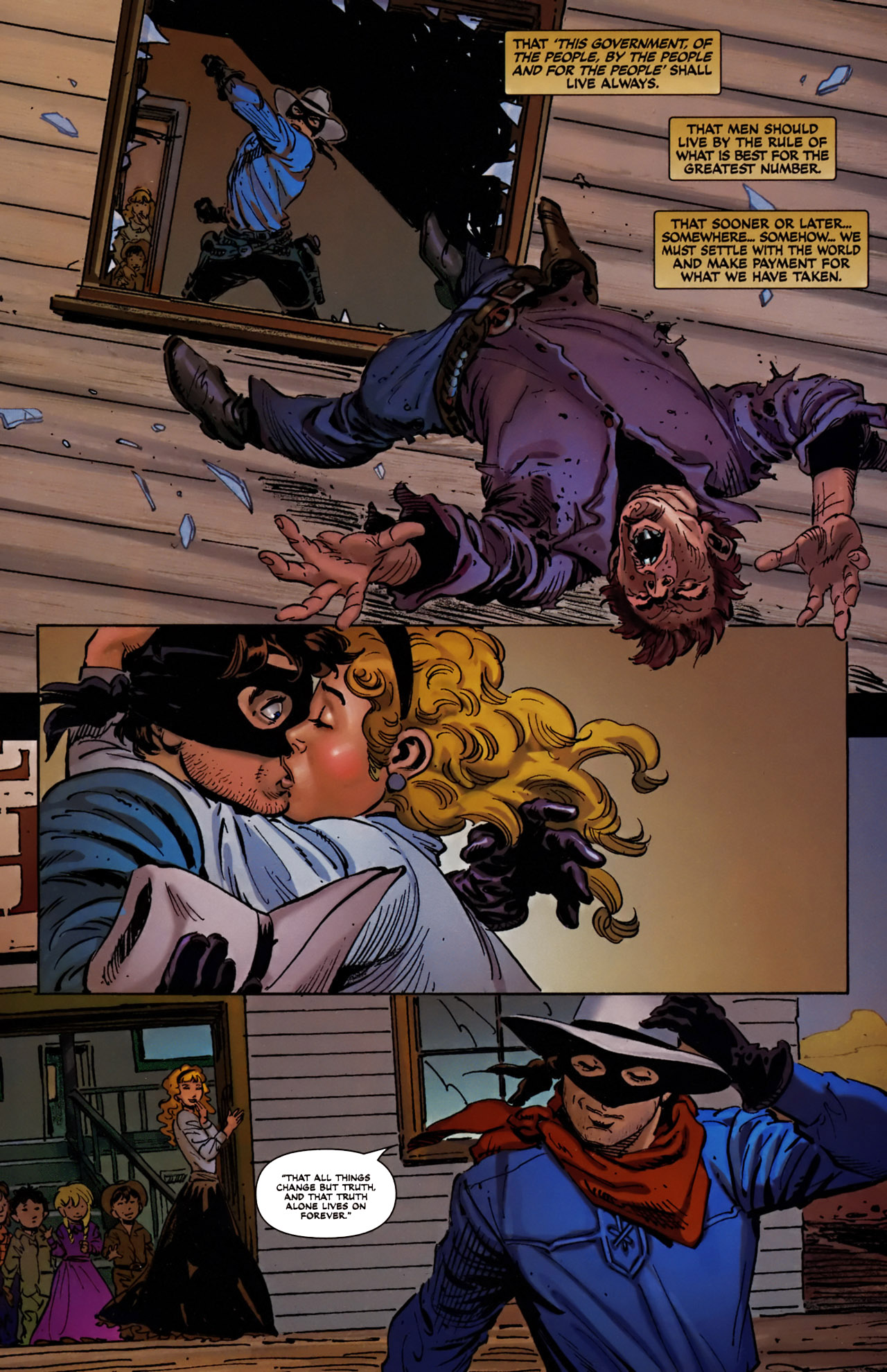 Read online The Lone Ranger (2006) comic -  Issue #0 - 9