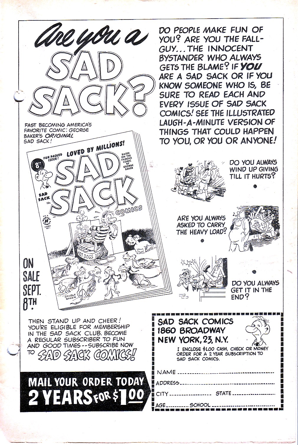 Read online Sad Sack comic -  Issue #7 - 35