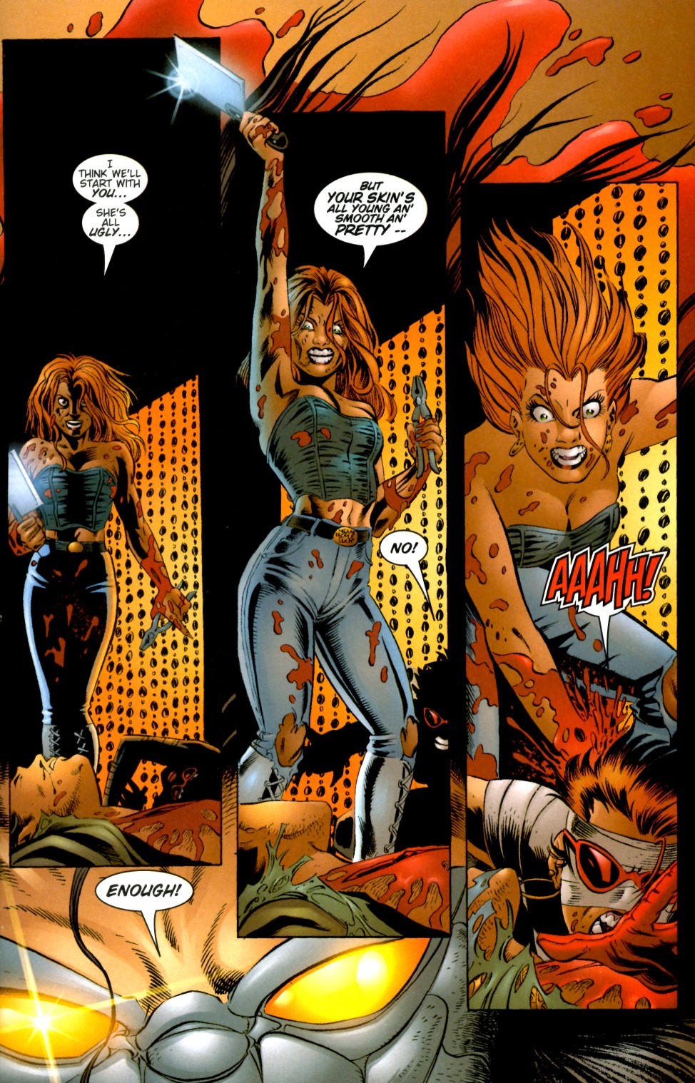 Read online Painkiller Jane vs. The Darkness comic -  Issue # Full - 23