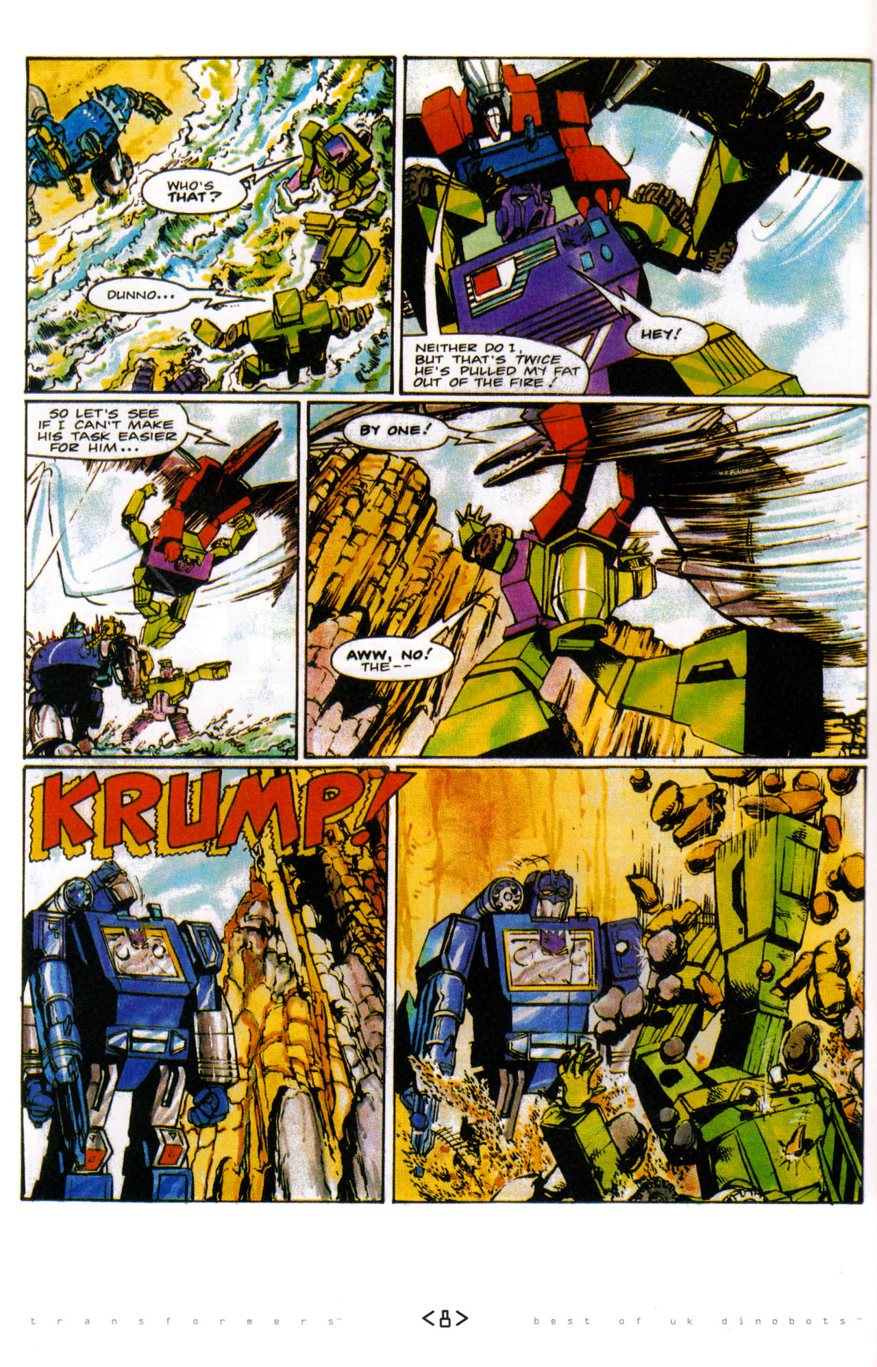 Read online The Transformers: Best of UK: Dinobots comic -  Issue #6 - 11