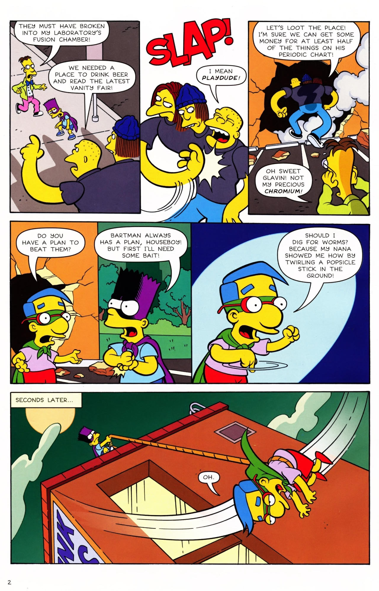 Read online Bongo Comics Presents Simpsons Super Spectacular comic -  Issue #7 - 4