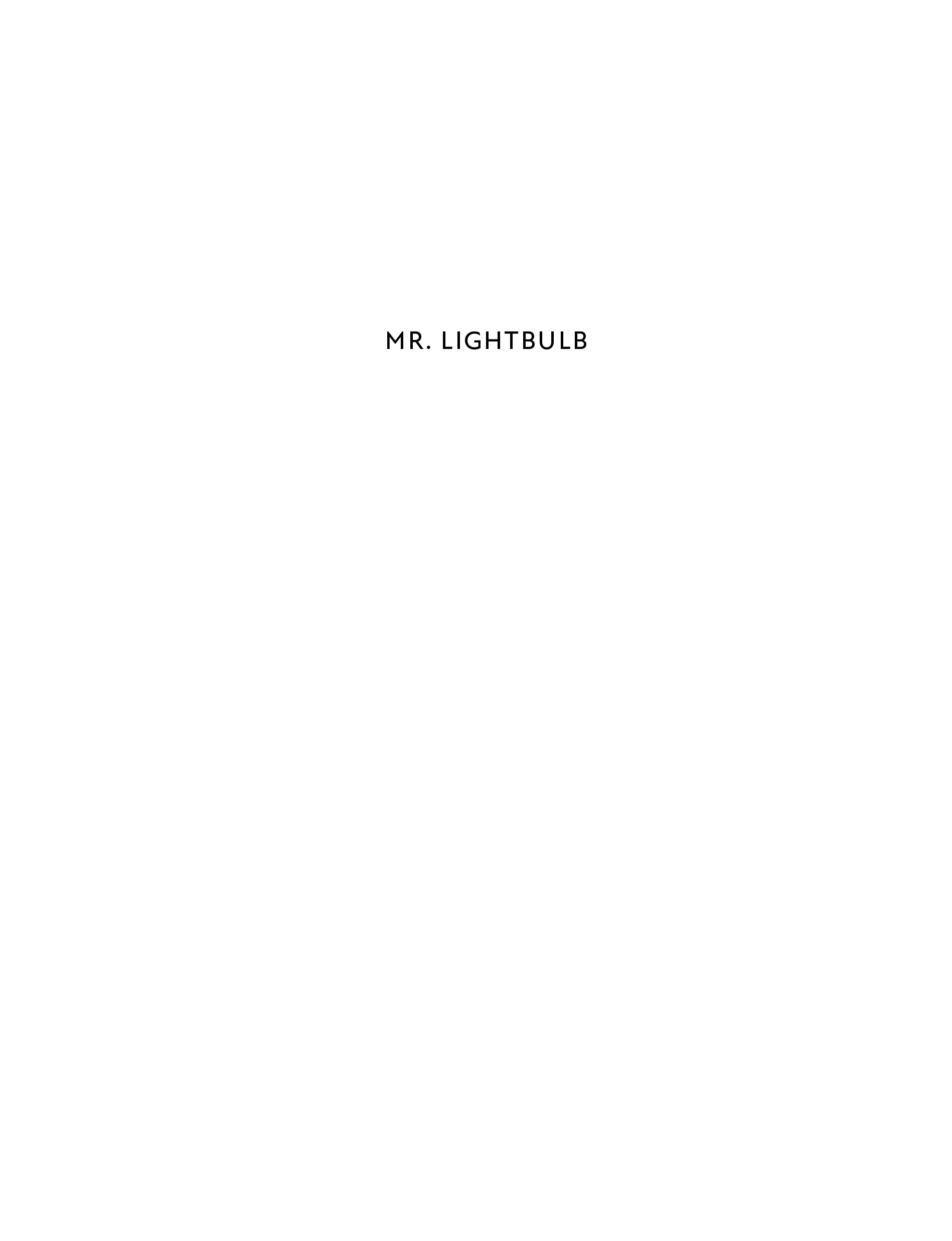 Read online Mr. Lightbulb comic -  Issue # TPB (Part 1) - 8