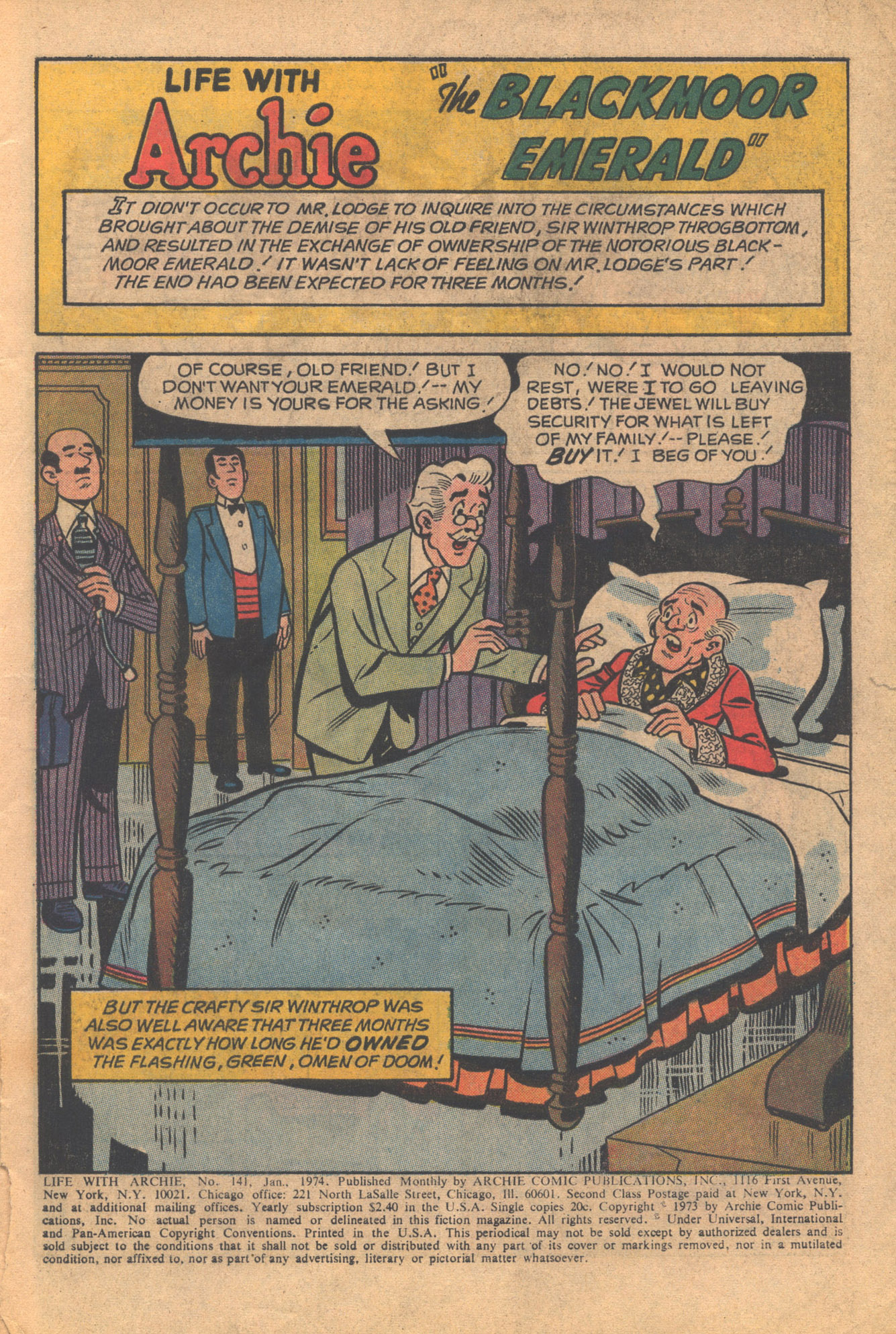 Read online Life With Archie (1958) comic -  Issue #141 - 3