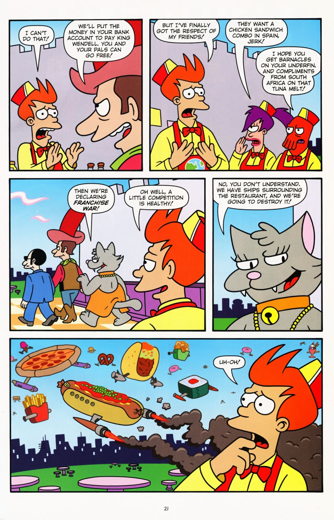 Read online Futurama Comics comic -  Issue #56 - 18