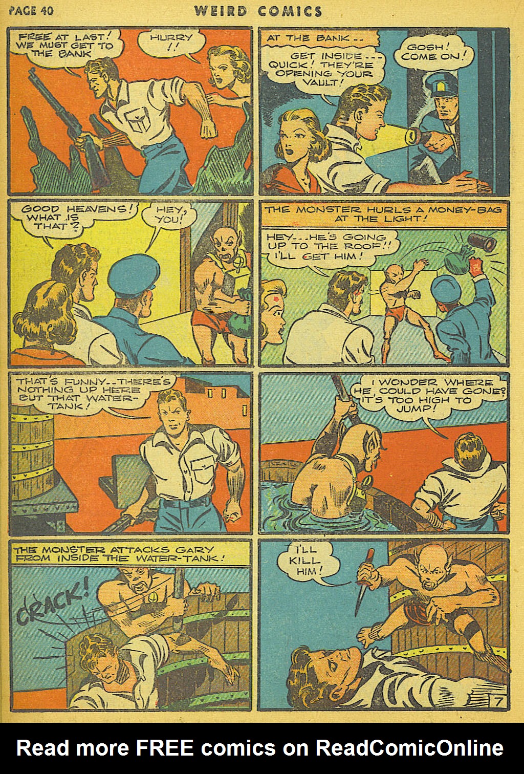 Read online Weird Comics comic -  Issue #11 - 40