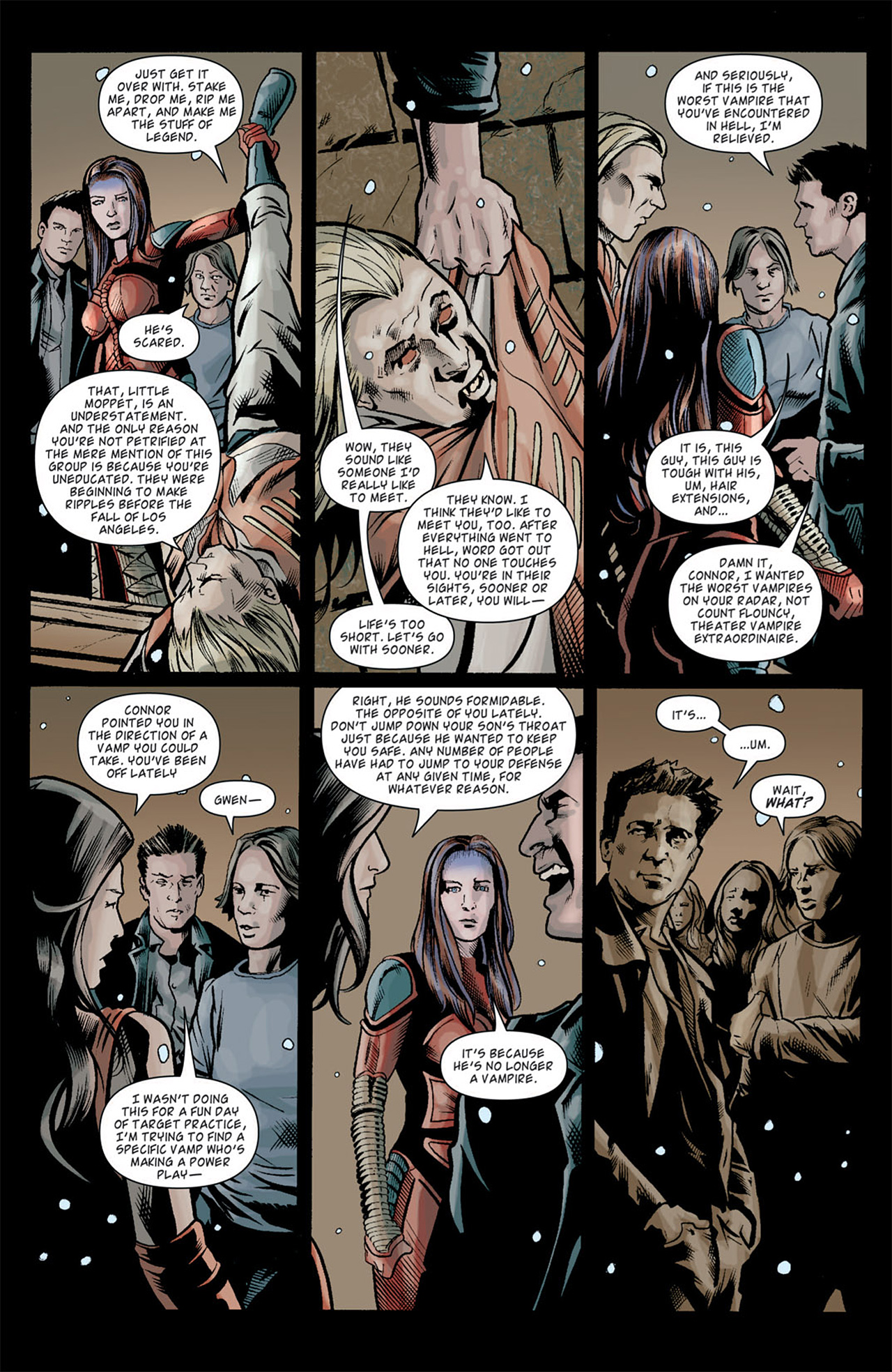 Read online Angel: After The Fall comic -  Issue #10 - 15